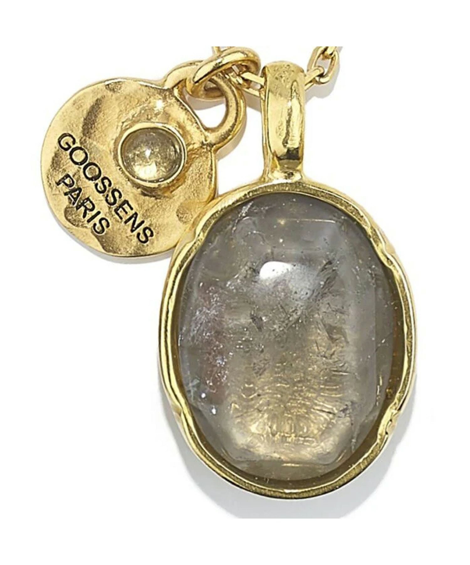 GOOSSENS Paris(ゴッサンスパリ)】 Talisman Cabochons necklace