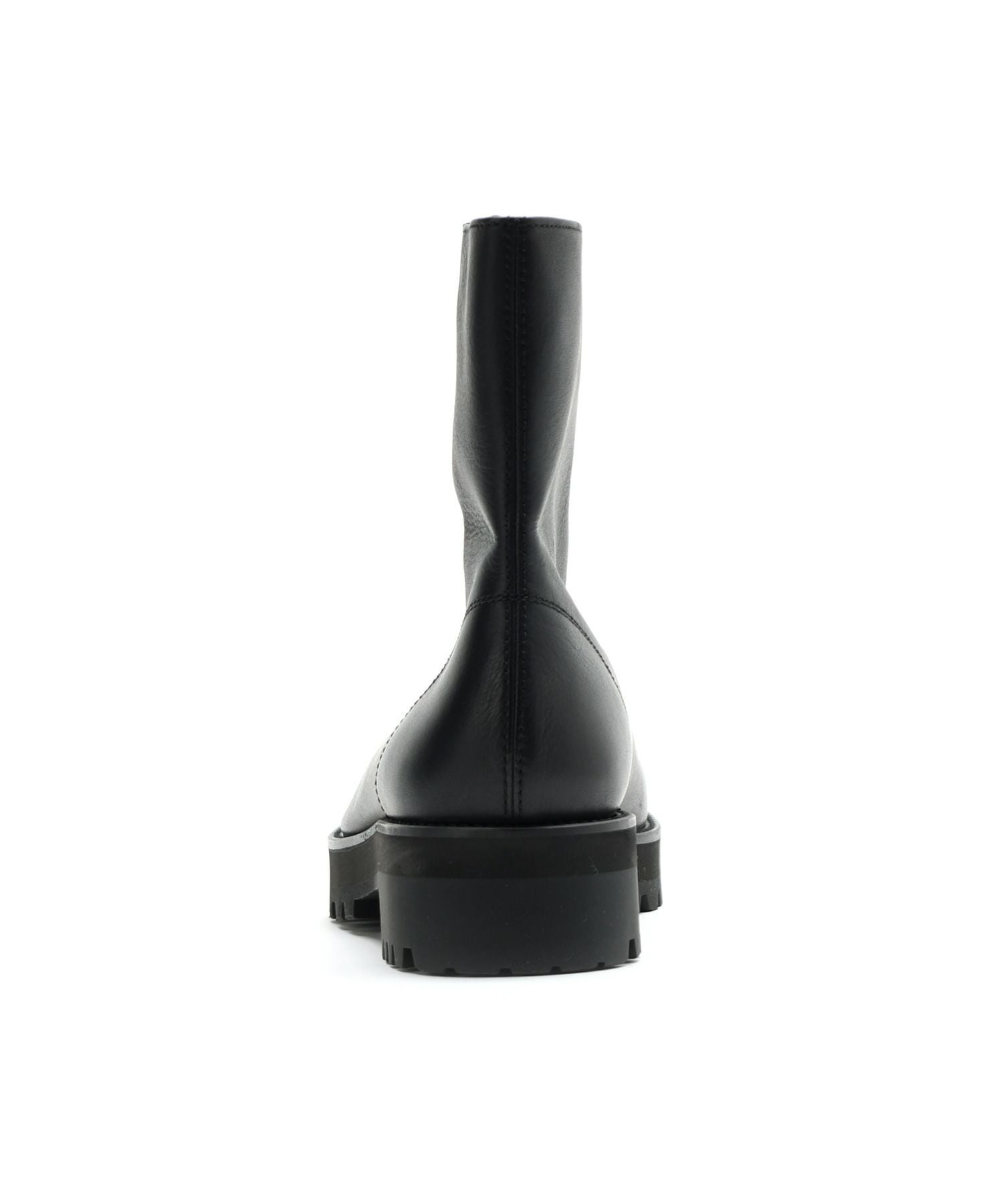PADRONE(パドローネ)】 CENTER ZIP BOOTS BLACK｜PARIGOT ONLINE