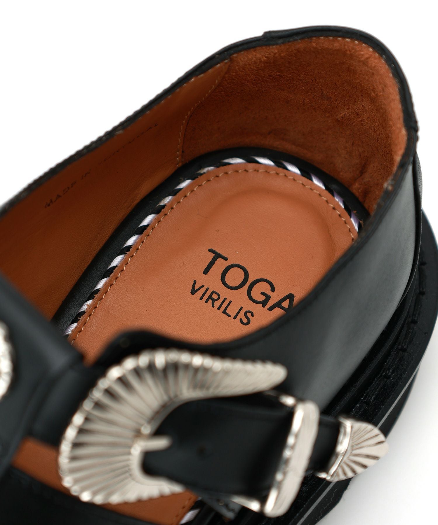新品 TOGA VIRILIS 厚底 サンダル トーガ TOGA VIRILIS(トーガ ビリリース)】 SHARK SOLE GURKHA SANDALS