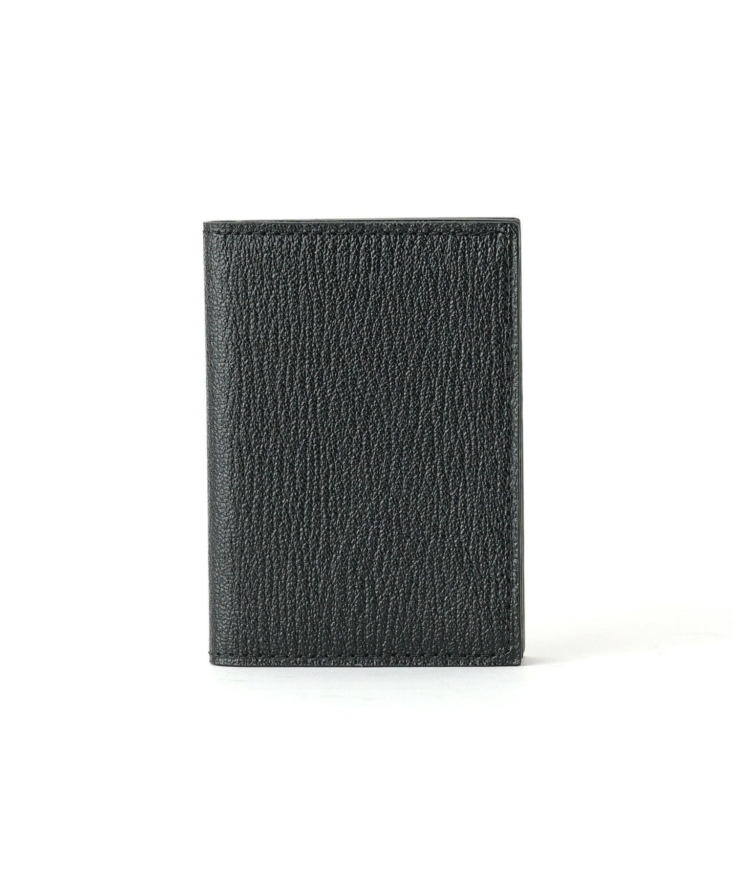 新品未使用　ラルコバレーノ名刺入れ ブラック ラルコバレーノ］名刺入れ フレンチカーフ 名刺入れ BLACK(BLACK): L