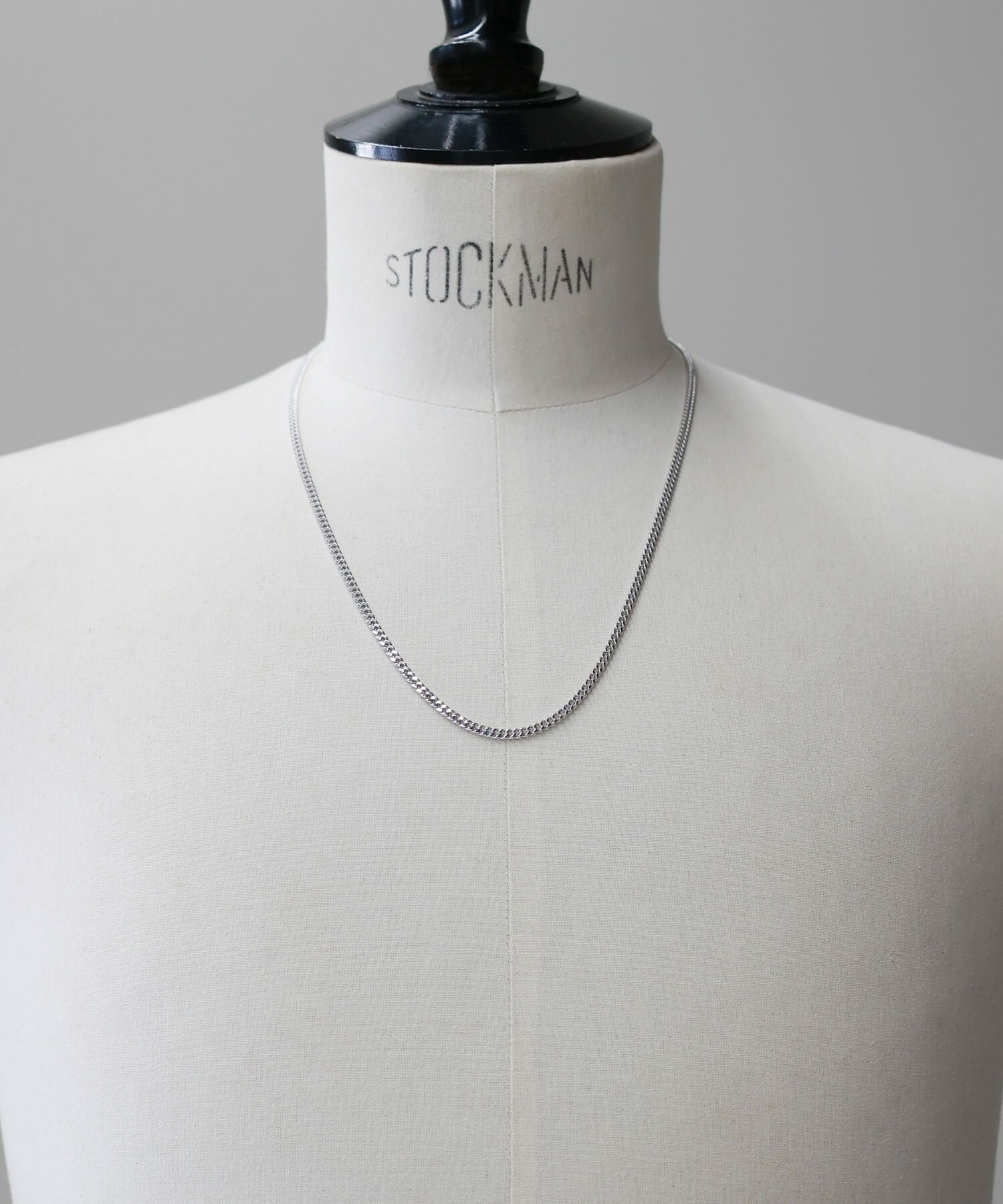 TOM WOOD(トムウッド)】 Curb Chain M ネックレス(20.5)｜PARIGOT