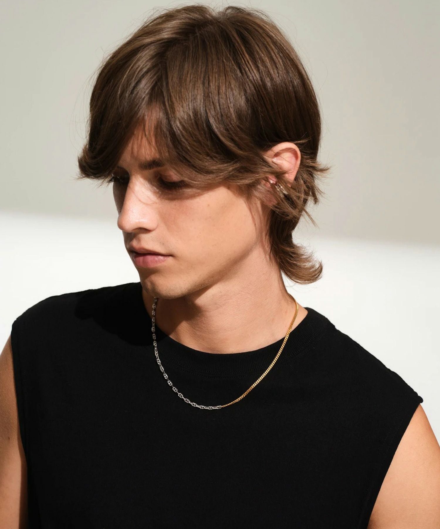 TOM WOOD(トムウッド)】 Rue Chain Duo ネックレス(20.5)｜PARIGOT