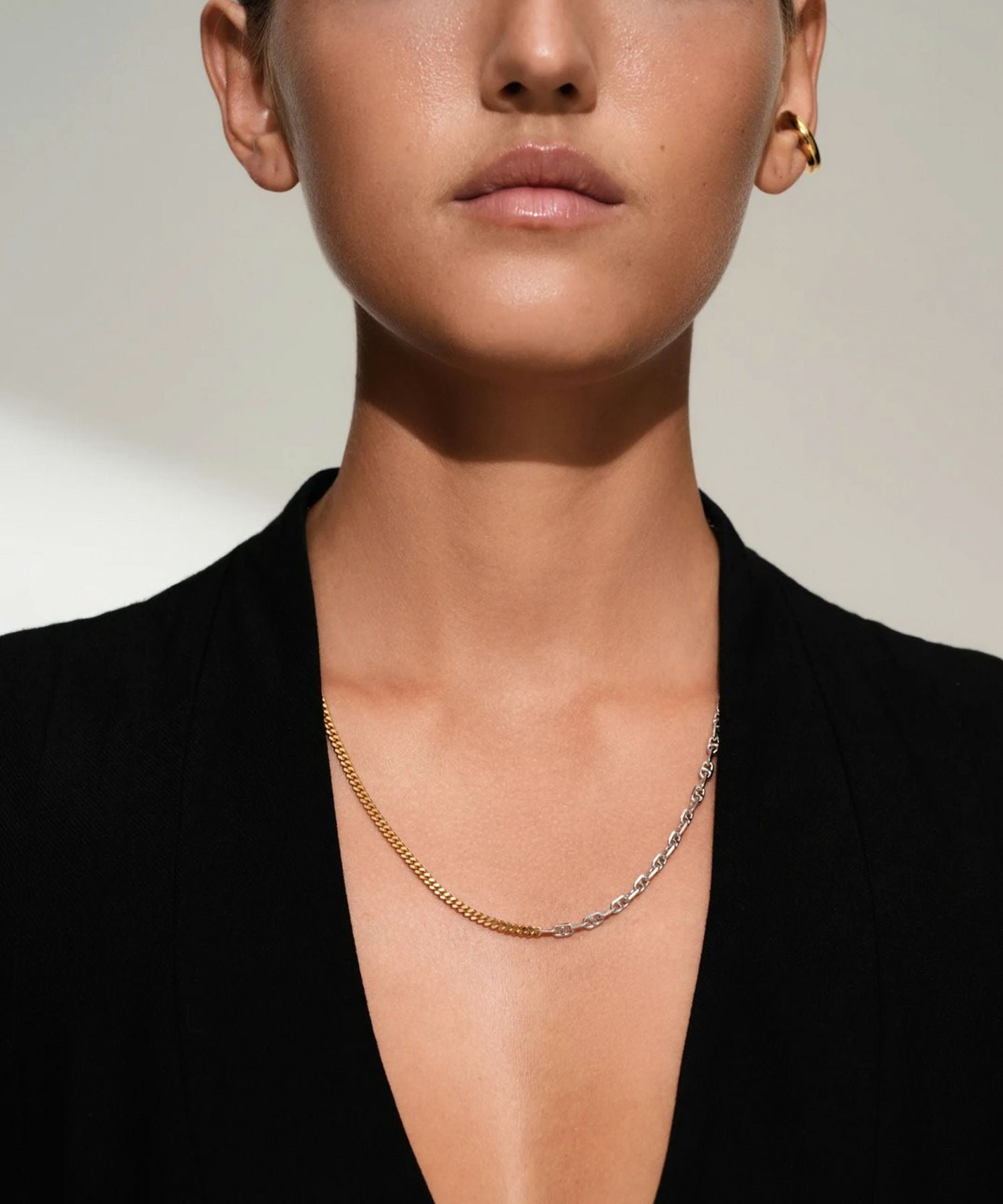 TOMWOOD トムウッド ネックレス ケーブル Rue Chain Duo TOM WOOD(トムウッド)】 Rue Chain Duo ネックレス(18)｜PARIGOT