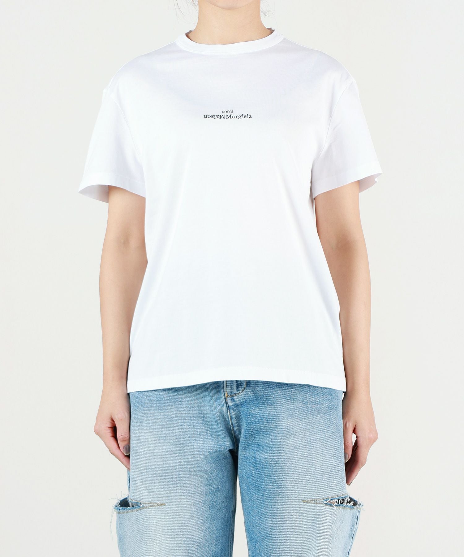 Maison Margiela(メゾンマルジェラ)】 DISTORTED LOGO T-SHIRT