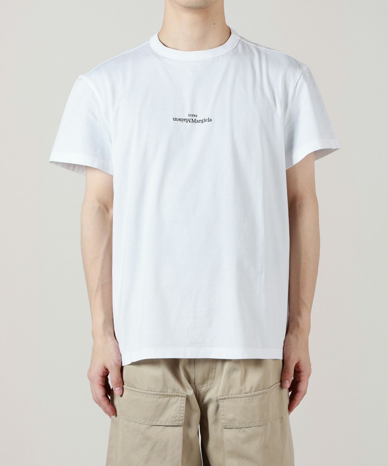 Maison Margiela(メゾンマルジェラ)】 DISTORTED LOGO T-SHIRT