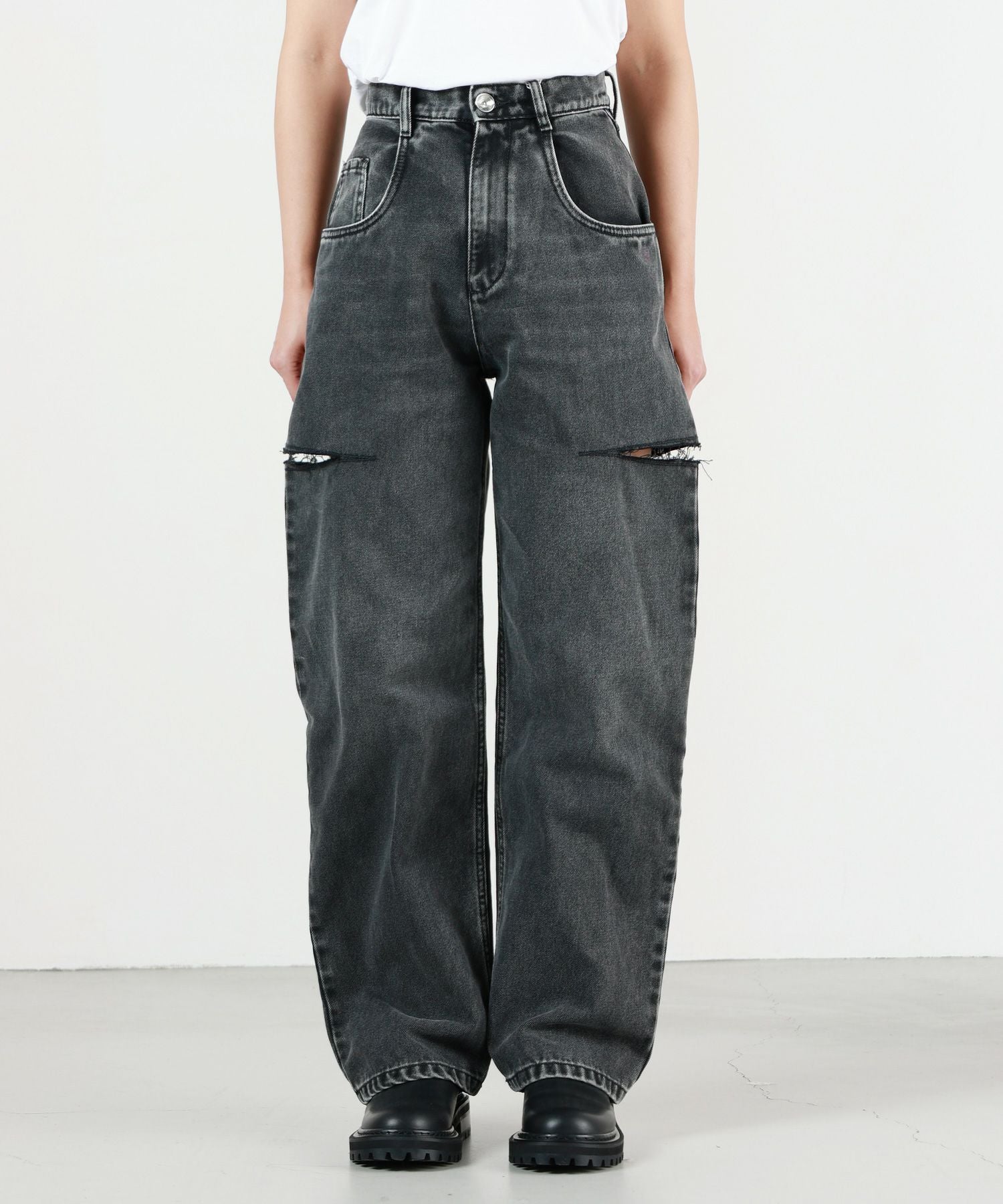 Maison Margiela(メゾンマルジェラ)】 デニムジーンズ スラッシュ