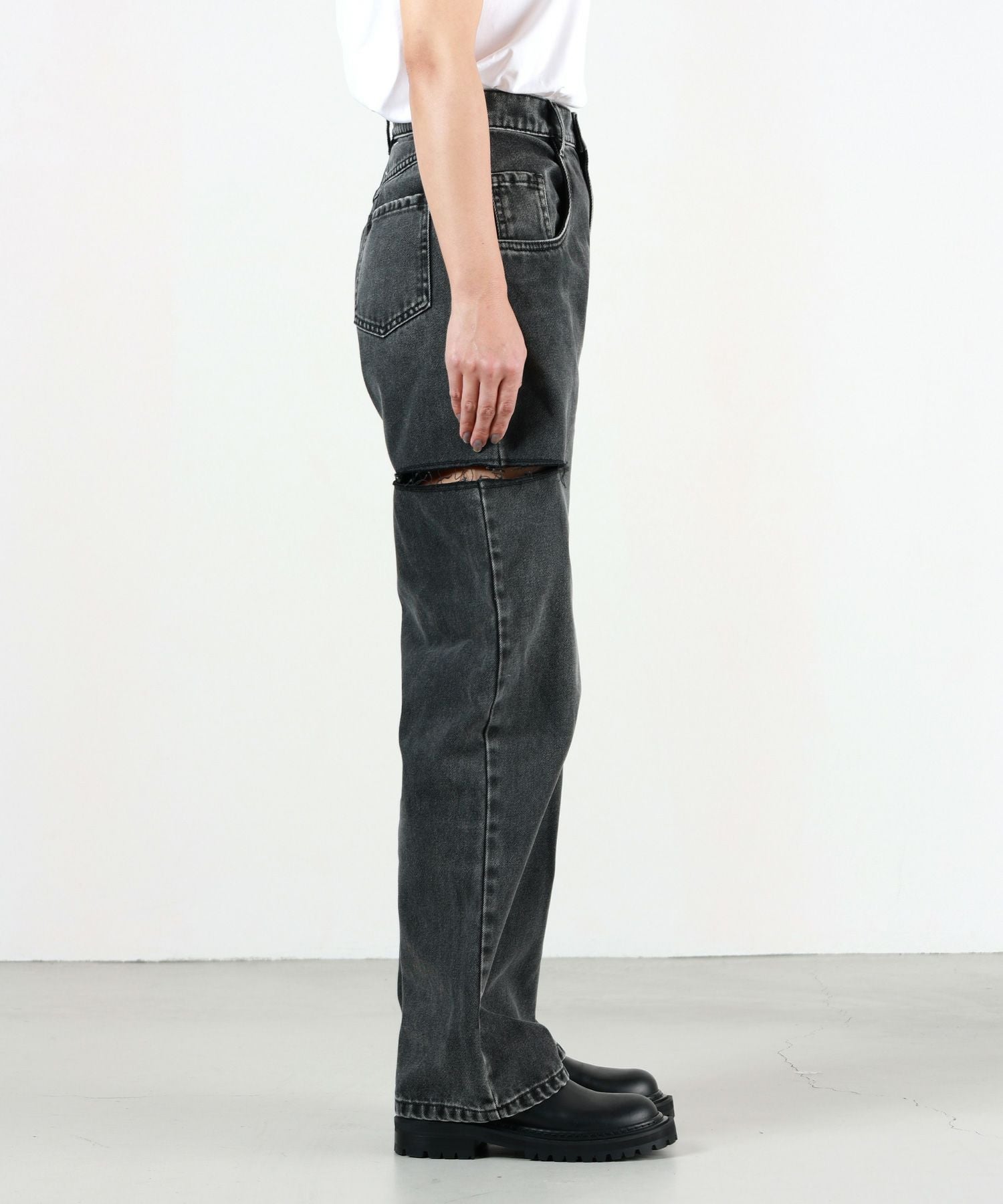 Maison Margiela(メゾンマルジェラ)】 デニムジーンズ スラッシュ