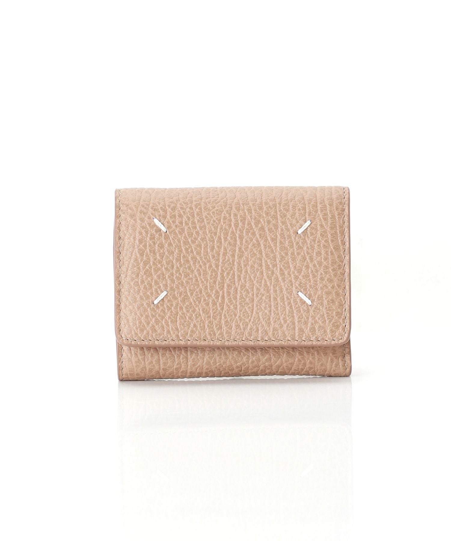 Maison Margiela ユニセックス 三つ折り財布 ベージュ Amazon | [メゾンマルジェラ]三つ折り財布 ミニ財布 ベージュ メンズ