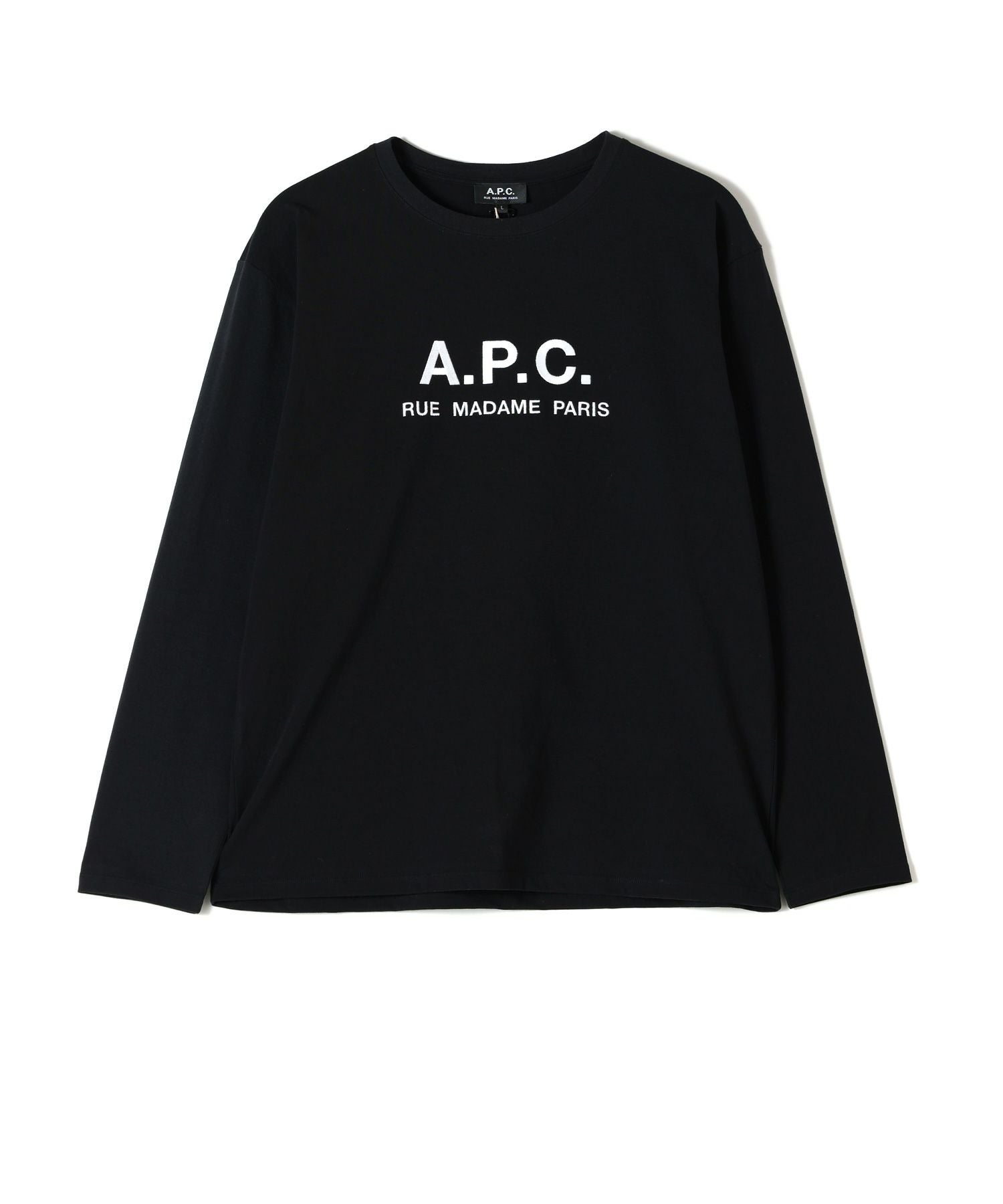 A.P.C.(アーペーセー)】 T-SHIRT RUE MADAME H MANCHES LONGUES