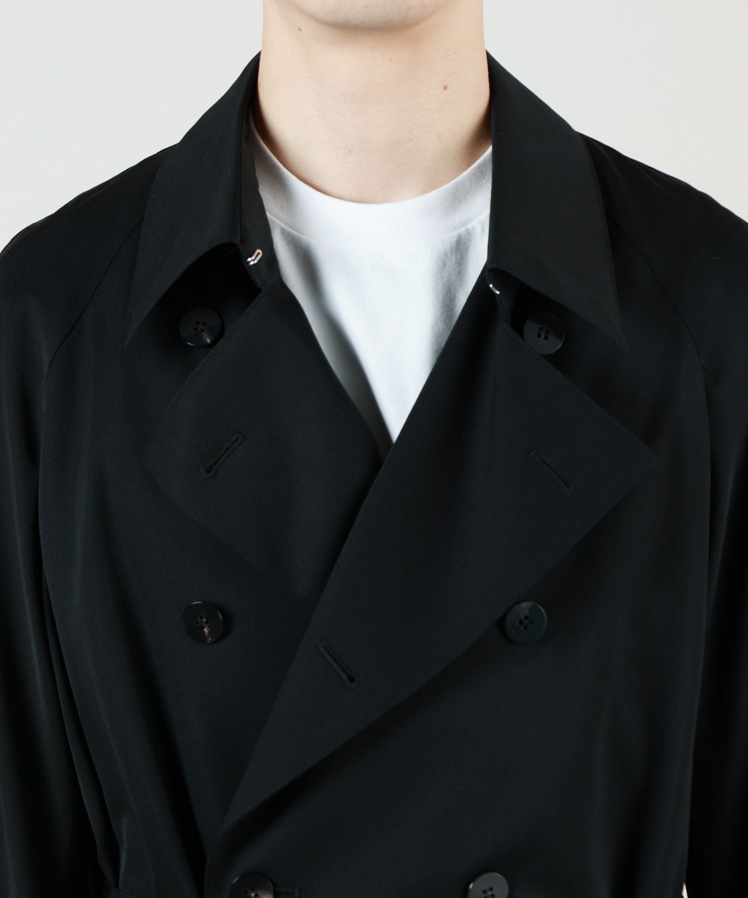 OVERCOAT(オーバーコート)】FROZEN GABARDINE TRENCH COAT｜PARIGOT