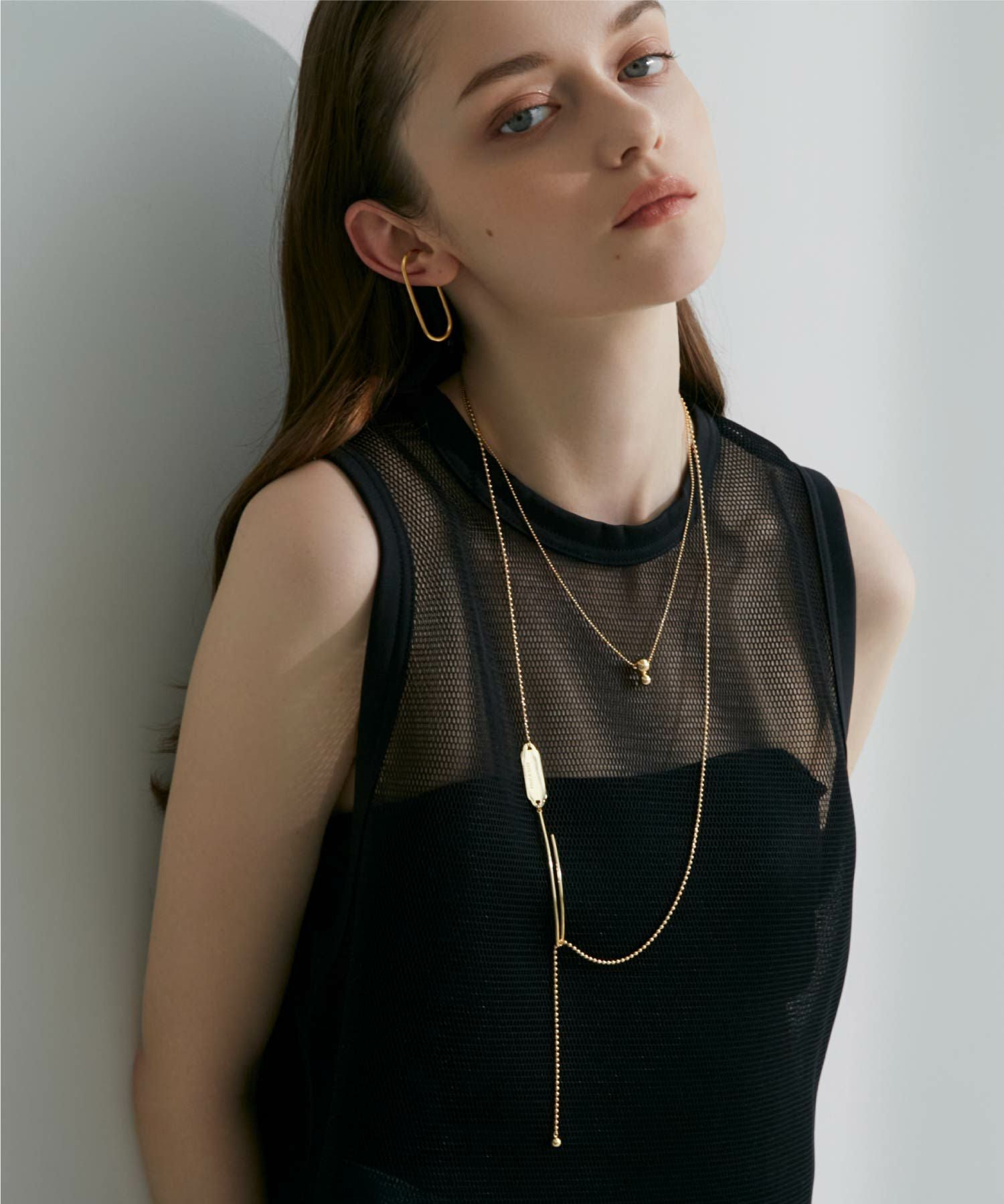 HYKE(ハイク)】 BALL CHAIN NECKLACE｜PARIGOT ONLINE（パリゴオンライン）