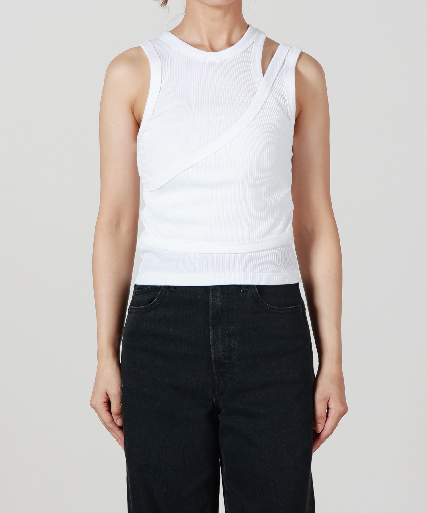 HYKE(ハイク)】 DOUBLE SHOULDER TANK TOP｜PARIGOT ONLINE（パリゴ