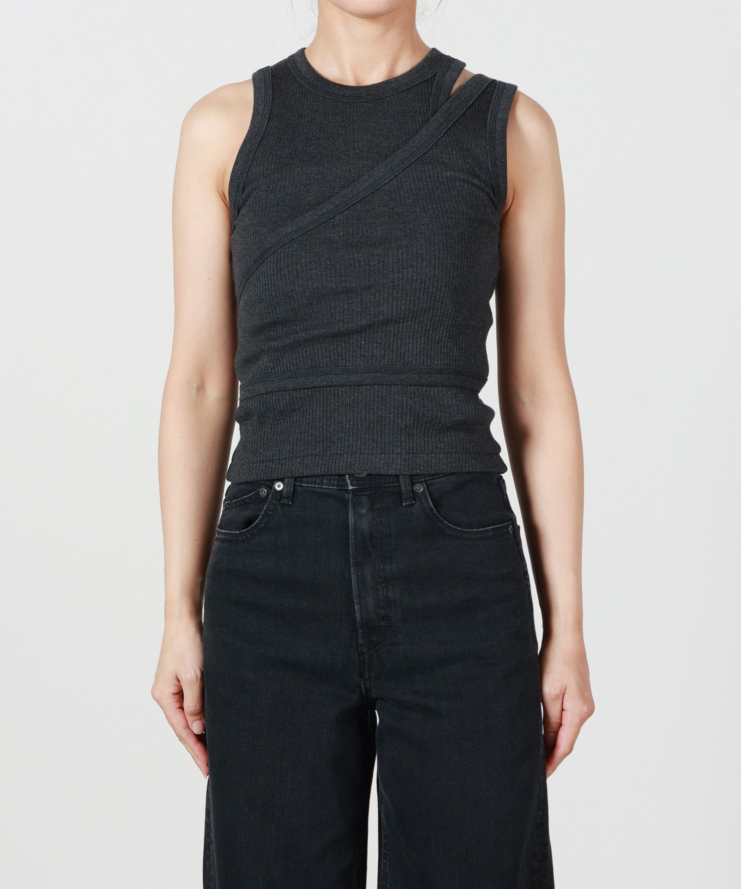 HYKE(ハイク)】 DOUBLE SHOULDER TANK TOP｜PARIGOT ONLINE（パリゴ