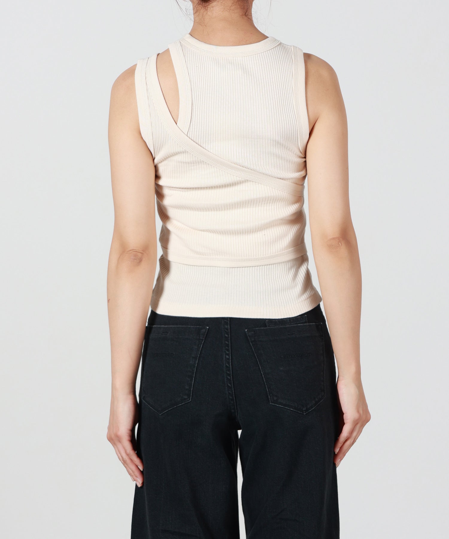 HYKE(ハイク)】 DOUBLE SHOULDER TANK TOP｜PARIGOT ONLINE（パリゴ