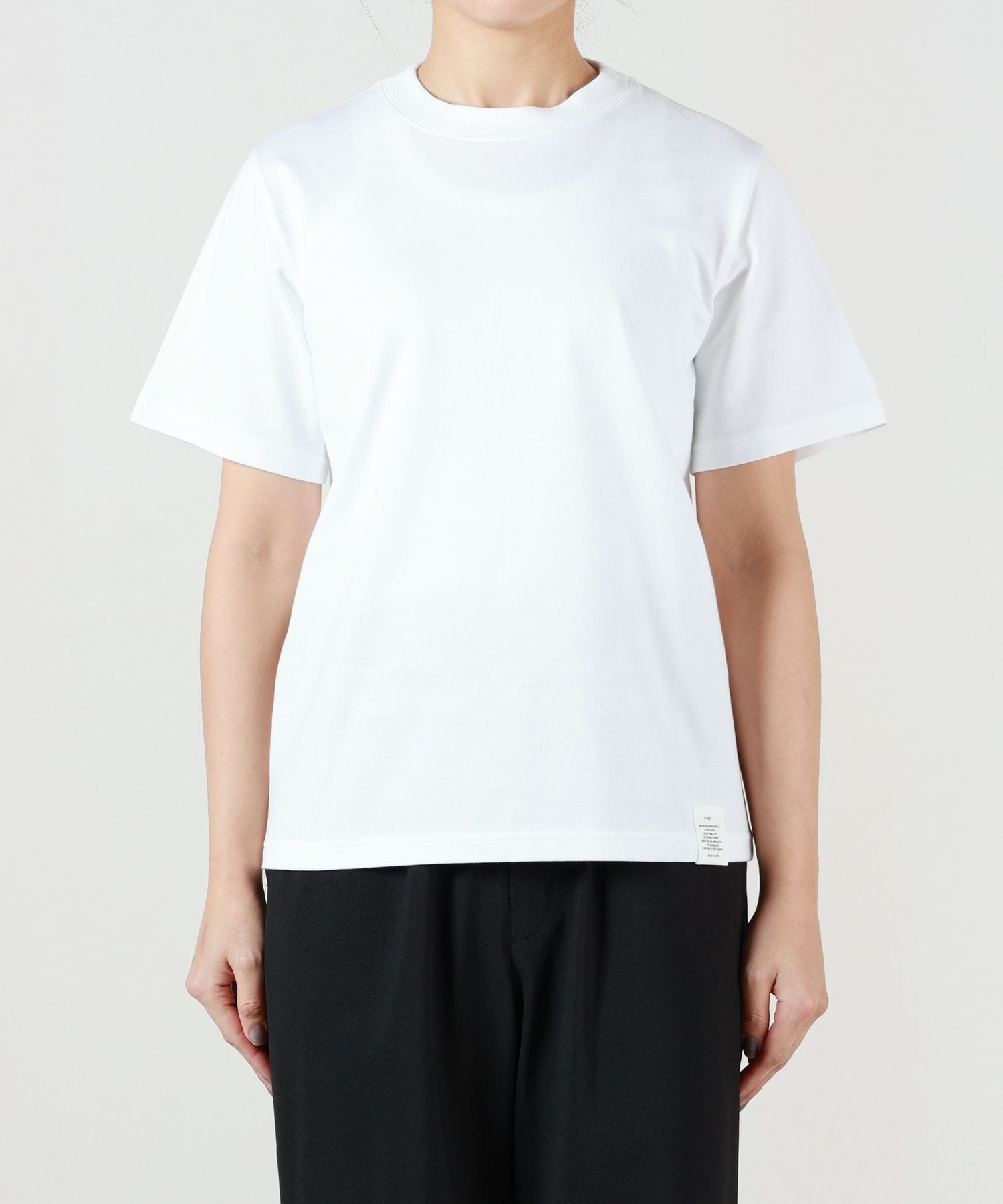 HYKE 2025SS Tシャツ 白 ハイク カットソー トップス HYKE（ハイク）の「＜HYKE（ハイク）＞ビッグ フィット Tシャツ