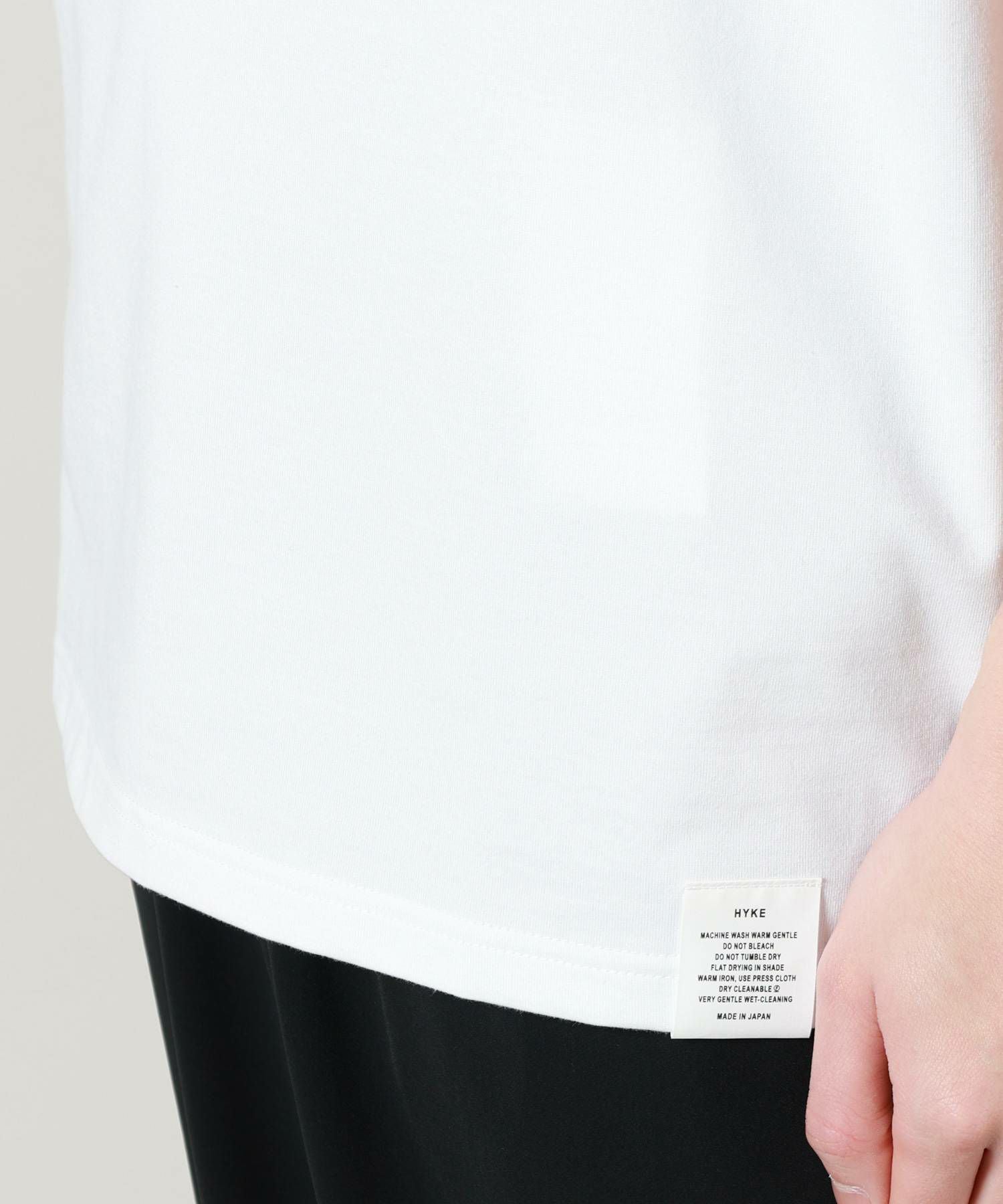 HYKE(ハイク)】≪Genderless≫SHORT-SLV TEE（6.5OZ）｜PARIGOT ONLINE