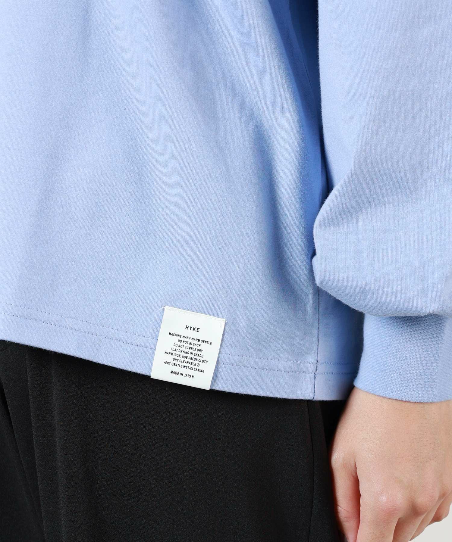 HYKE(ハイク)】 LONG-SLV TEE/BIG FIT(6.5OZ)｜PARIGOT ONLINE（パリゴ