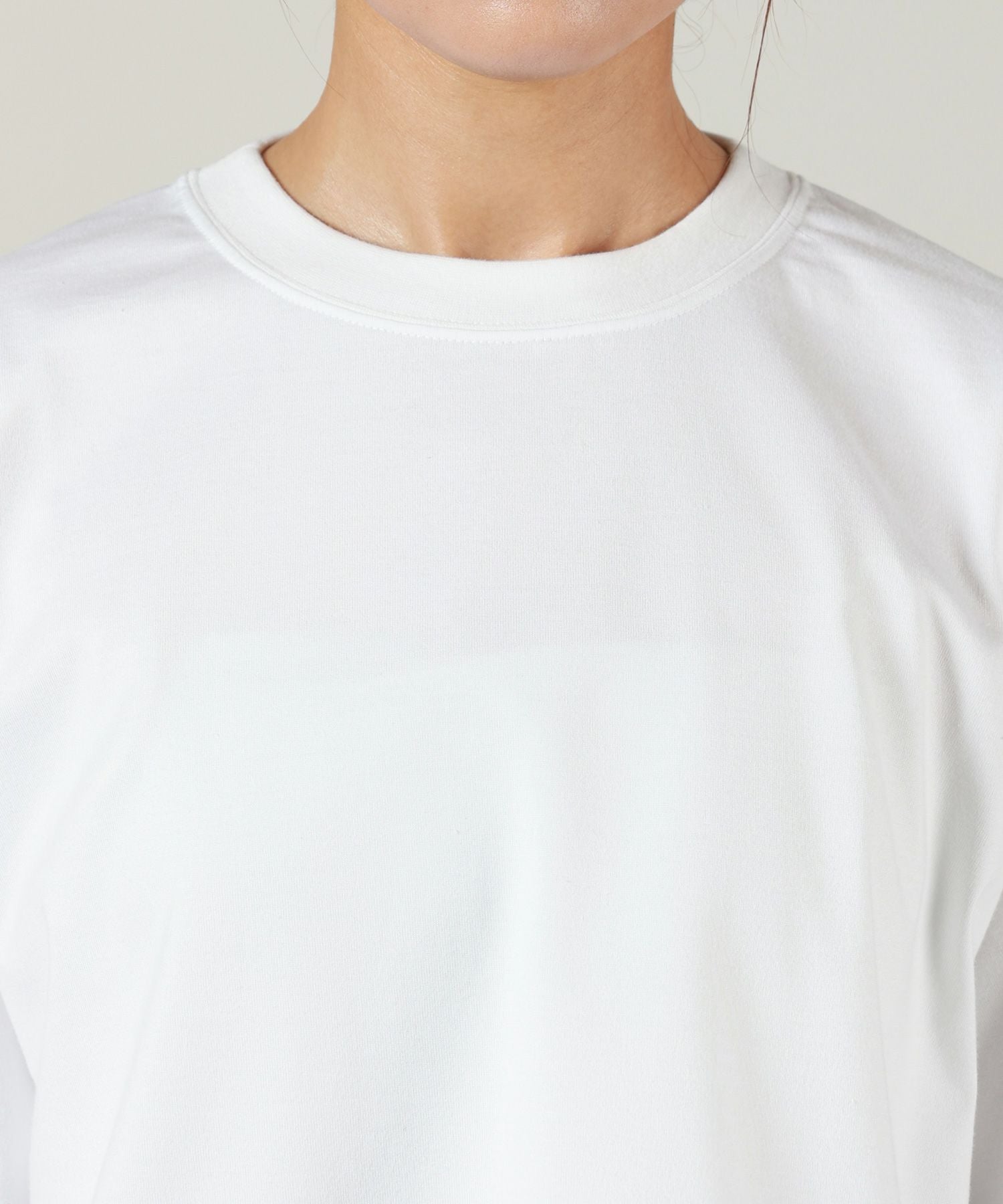 HYKE(ハイク)】 CROPPED SHORT-SLV TEE（6.5OZ）｜PARIGOT ONLINE