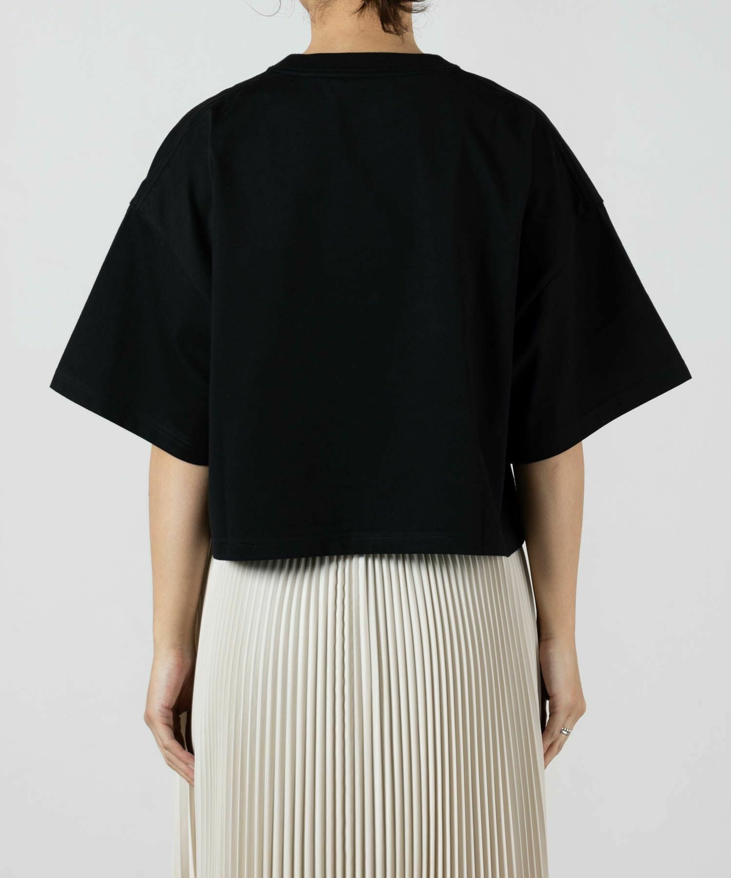 HYKE(ハイク)】 CROPPED SHORT-SLV TEE（6.5OZ）｜PARIGOT ONLINE