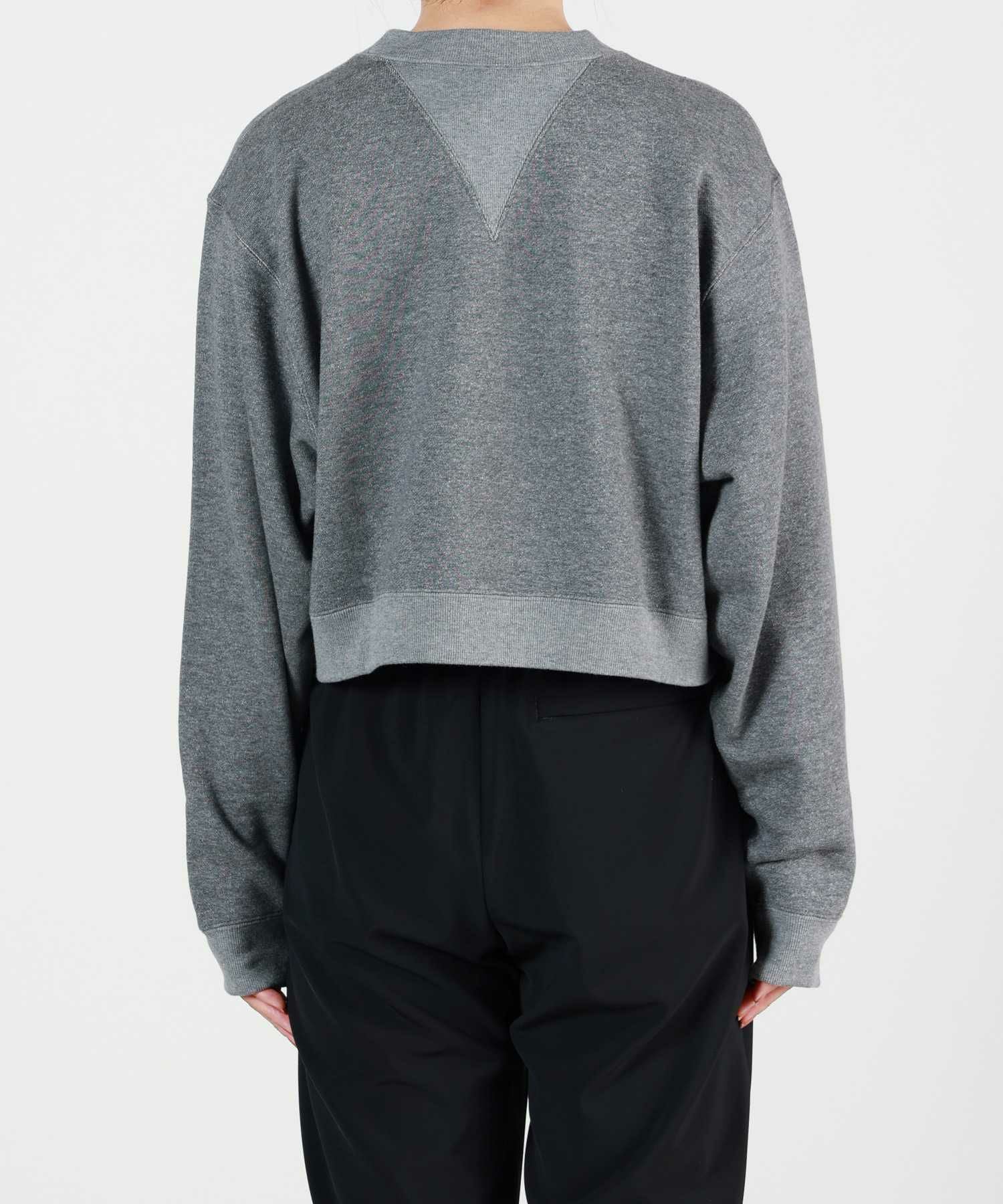 HYKE(ハイク)】 CROPPED SWEAT SHIRT｜PARIGOT ONLINE（パリゴオンライン）