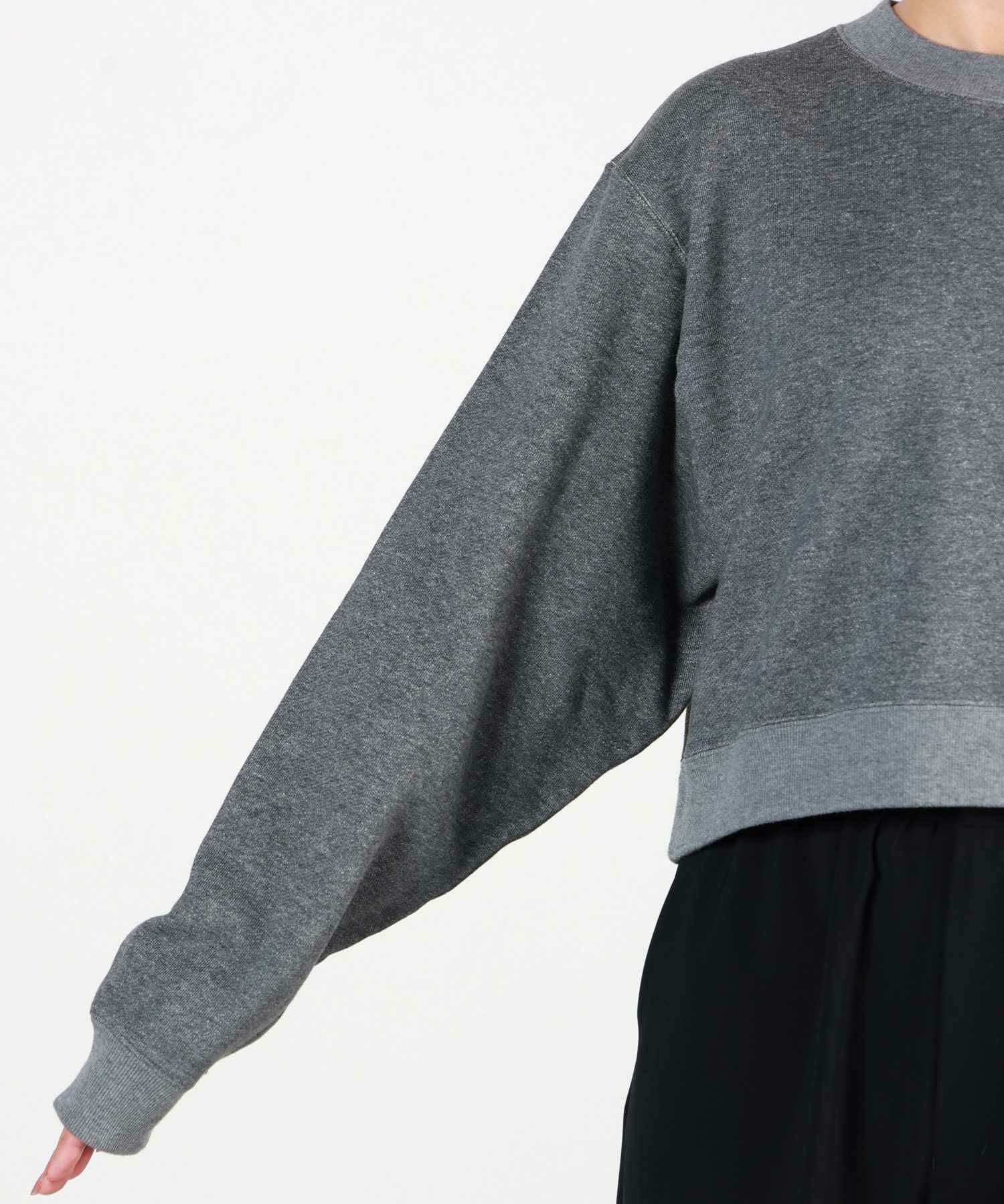 HYKE(ハイク)】 CROPPED SWEAT SHIRT｜PARIGOT ONLINE（パリゴオンライン）