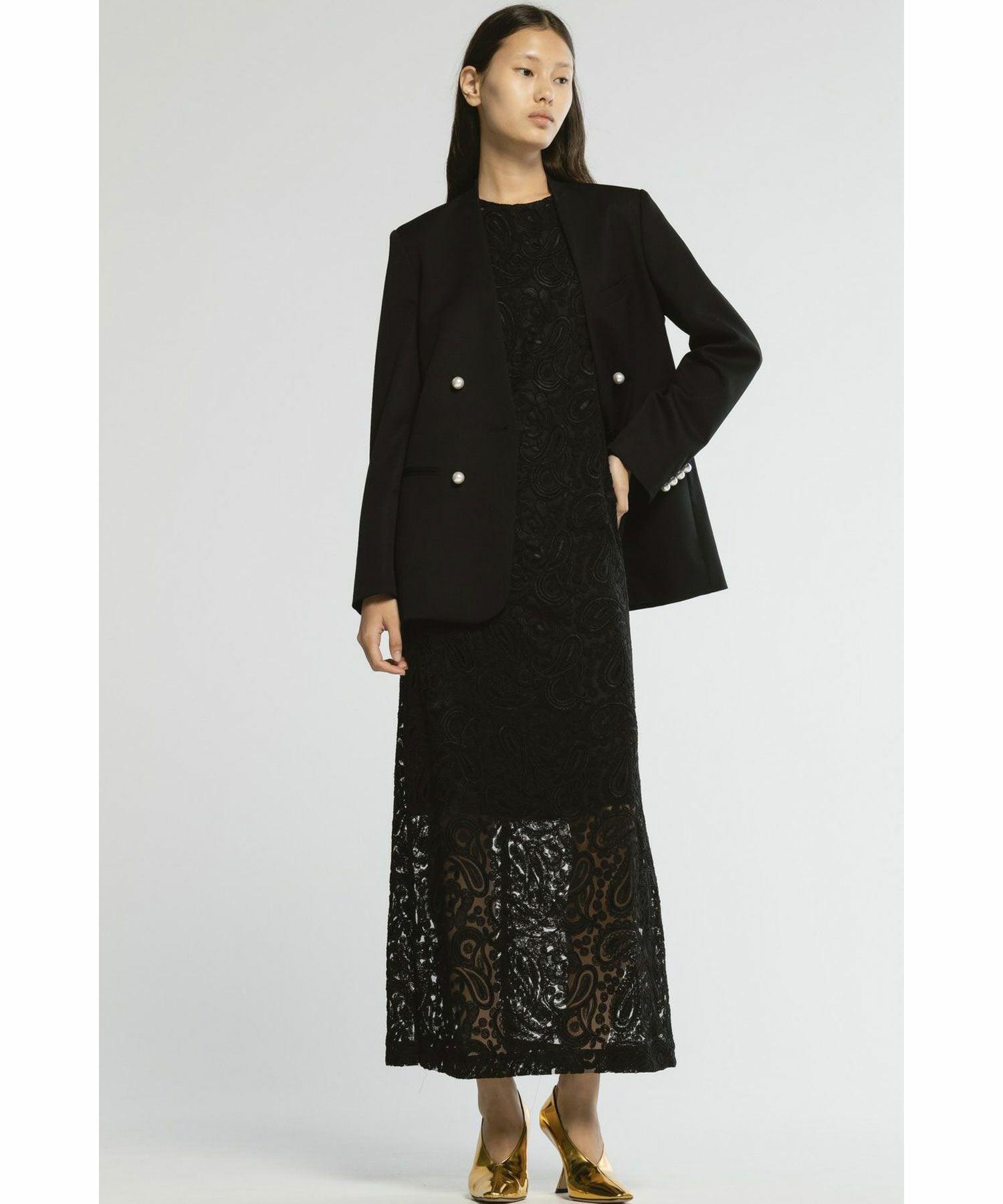 CINOH(チノ)】ノーカラージャケット｜PARIGOT ONLINE（パリゴオンライン）