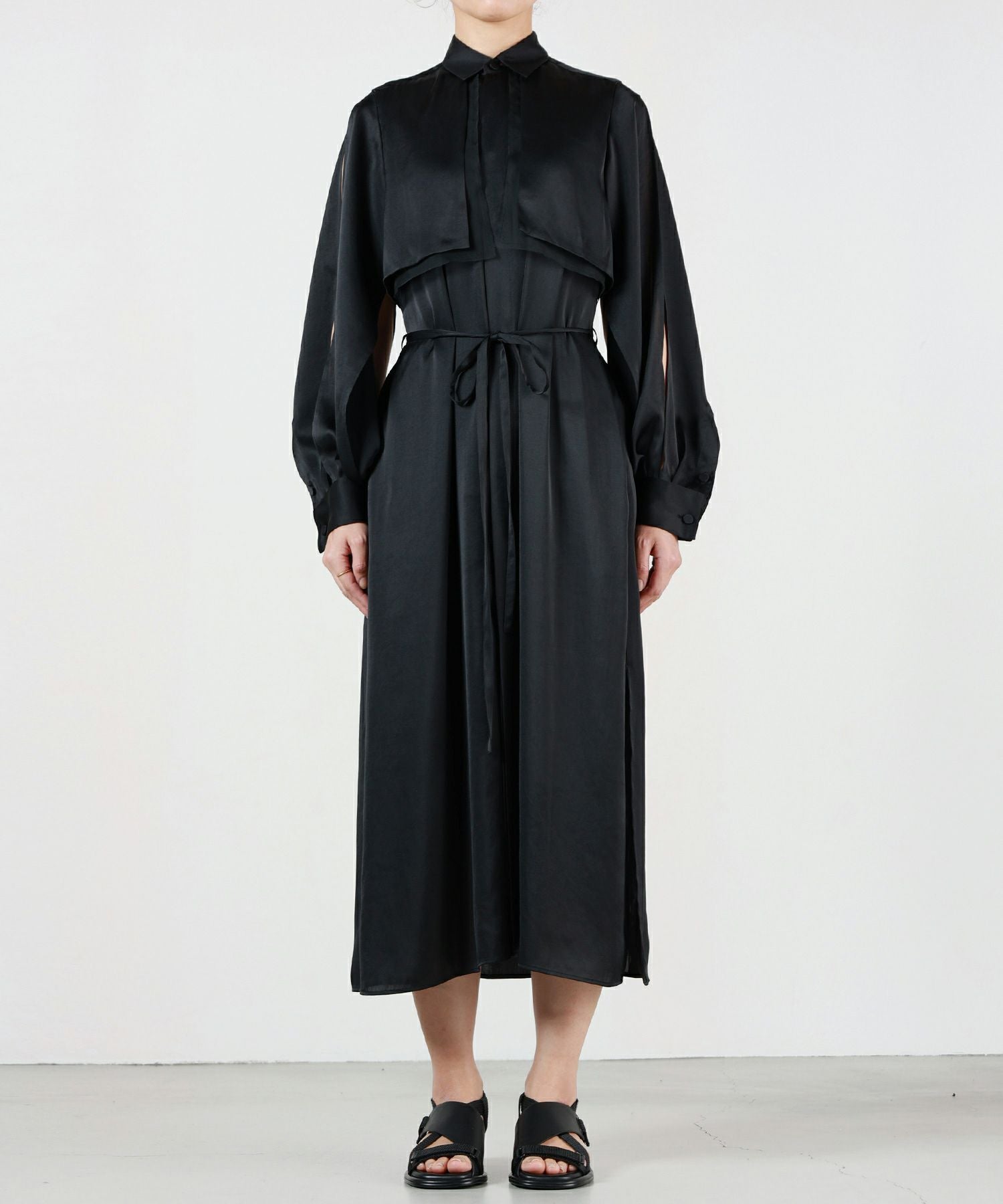 HYKE(ハイク)】 SATIN DRESS｜PARIGOT ONLINE（パリゴオンライン）