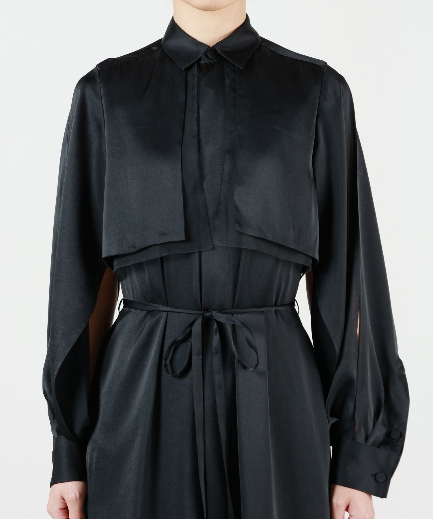 HYKE(ハイク)】 SATIN DRESS｜PARIGOT ONLINE（パリゴオンライン）
