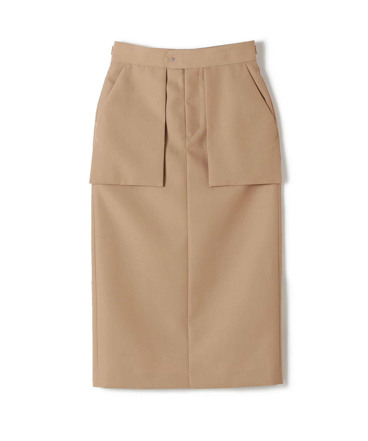 HYKE(ハイク)】 DOESKIN MIDI SKIRT｜PARIGOT ONLINE（パリゴオンライン）