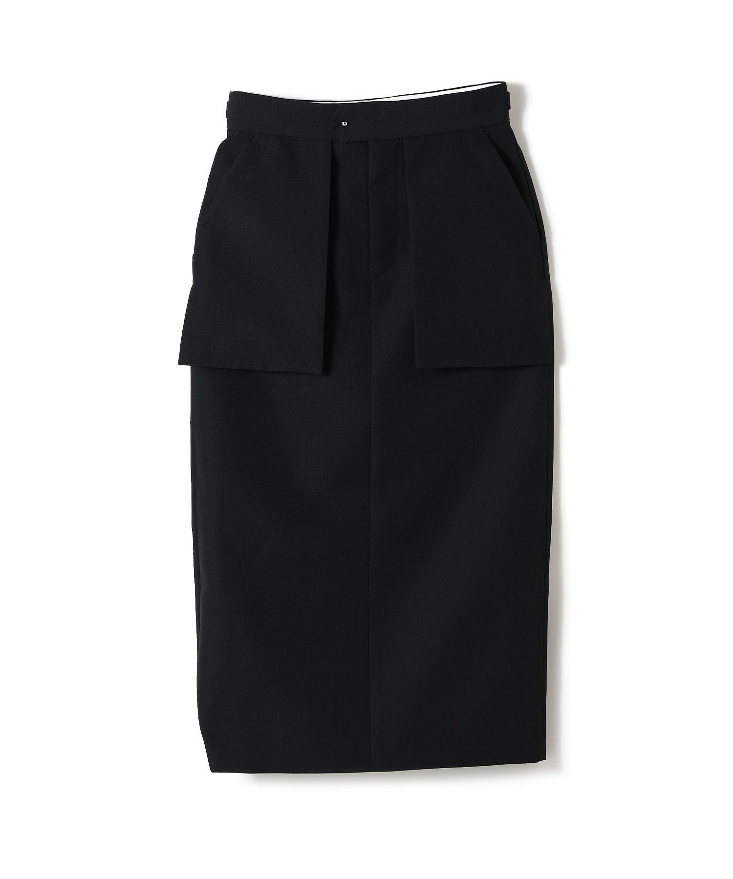 HYKE(ハイク)】 DOESKIN MIDI SKIRT｜PARIGOT ONLINE（パリゴオンライン）