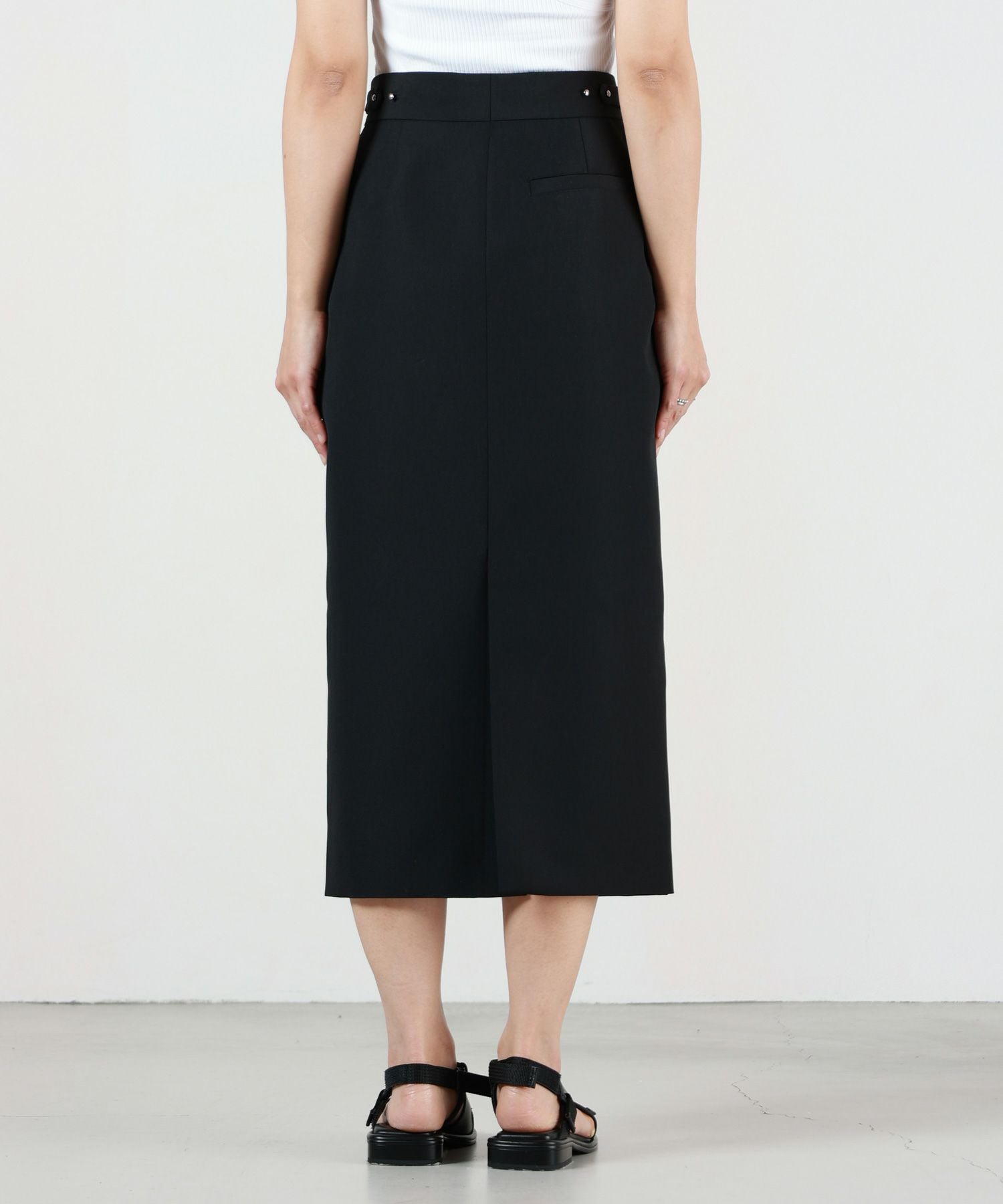 HYKE(ハイク)】 DOESKIN MIDI SKIRT｜PARIGOT ONLINE（パリゴオンライン）