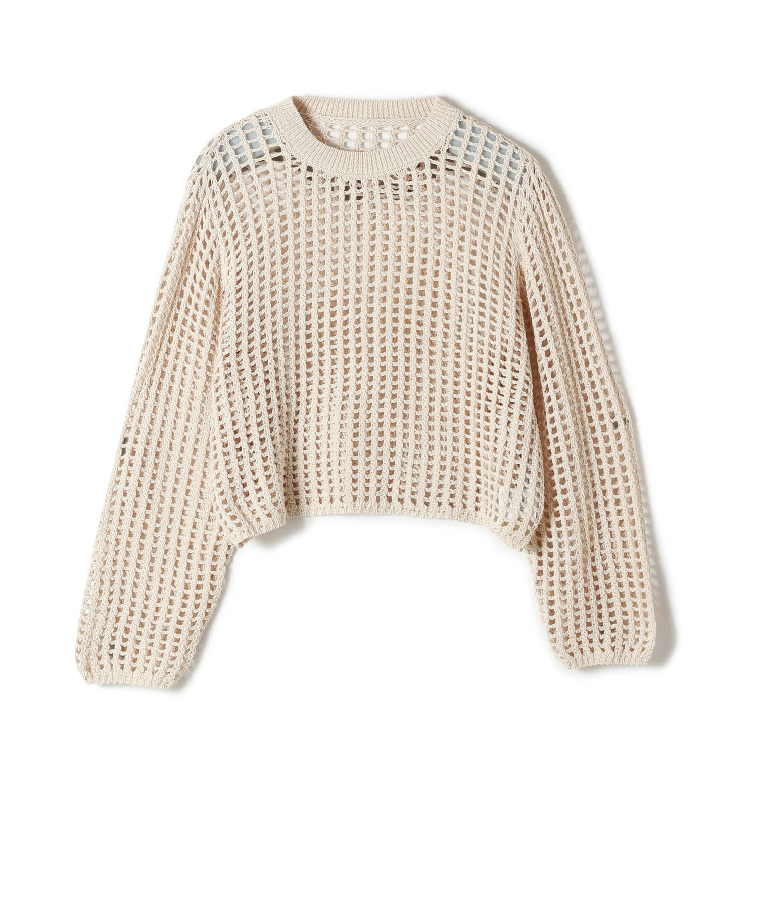 HYKE(ハイク)】 CROCHETED SWEATER｜PARIGOT ONLINE（パリゴオンライン）