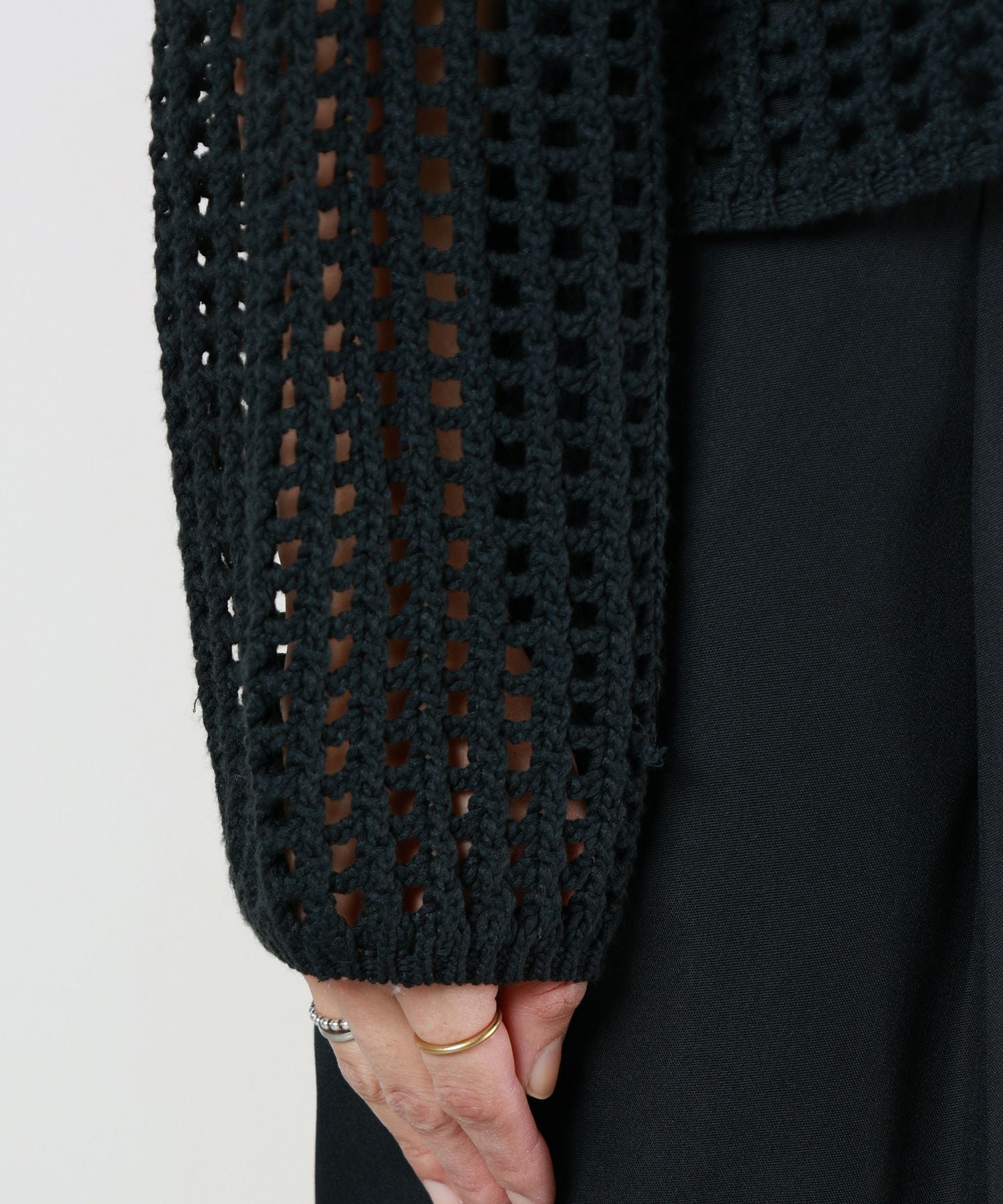 HYKE(ハイク)】 CROCHETED SWEATER｜PARIGOT ONLINE（パリゴオンライン）