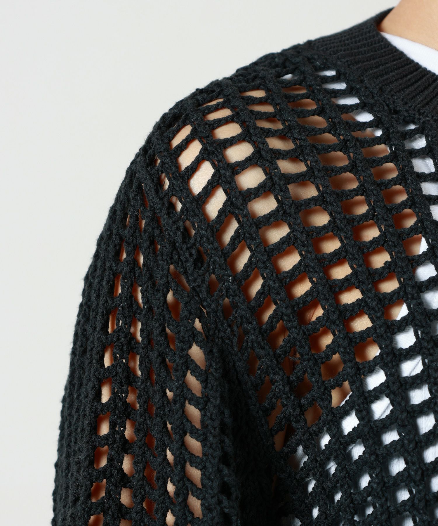 HYKE(ハイク)】 CROCHETED SWEATER｜PARIGOT ONLINE（パリゴオンライン）