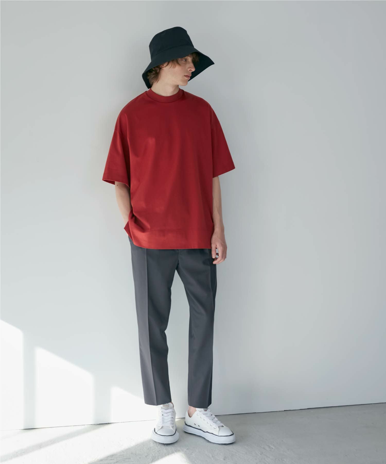 MARKAWARE(マーカウェア)】 PARIGOT別注 PEGTOP TROUSERS｜PARIGOT