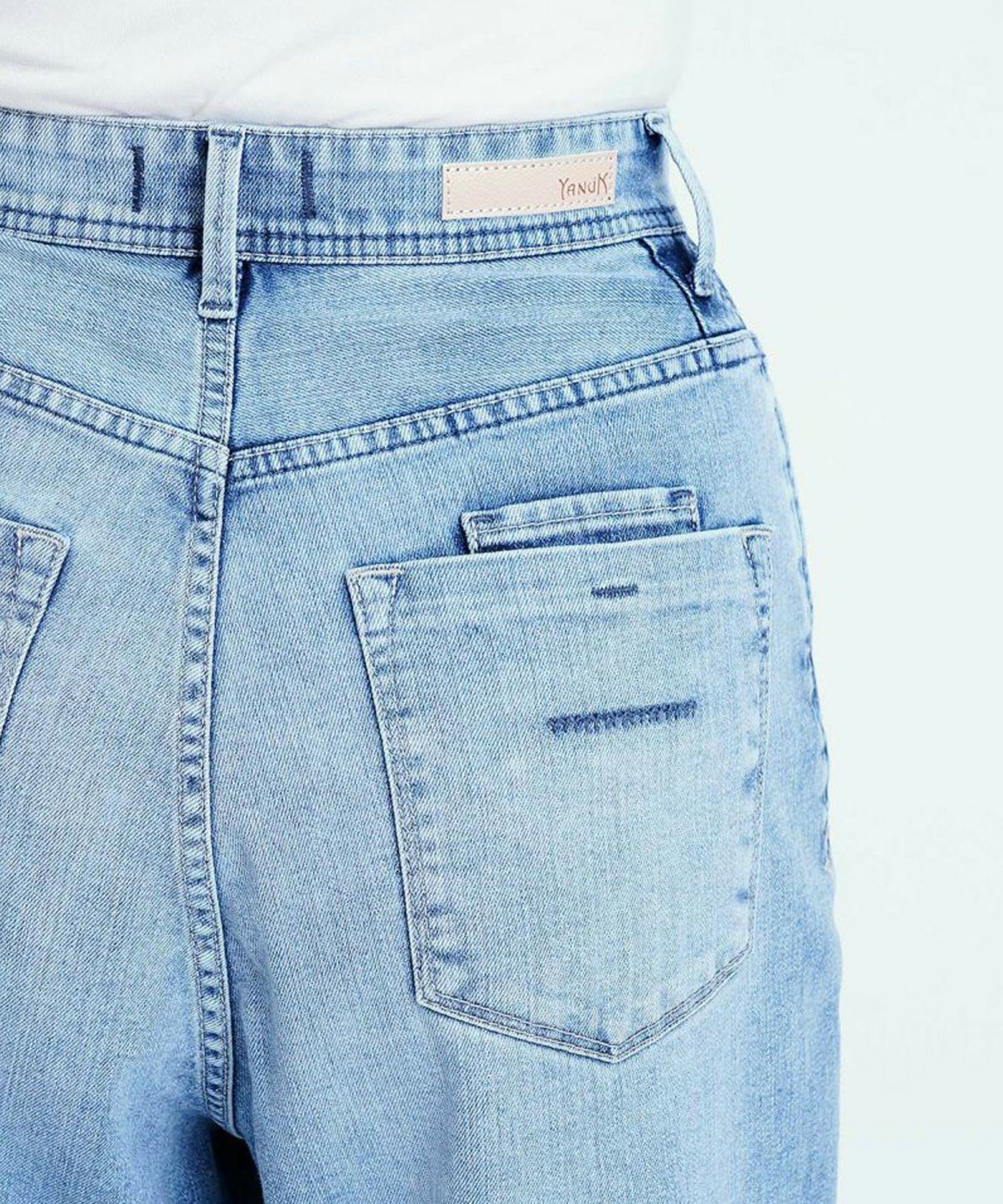 YANUK(ヤヌーク)】 Really Light ルーズストレート JOAN｜PARIGOT