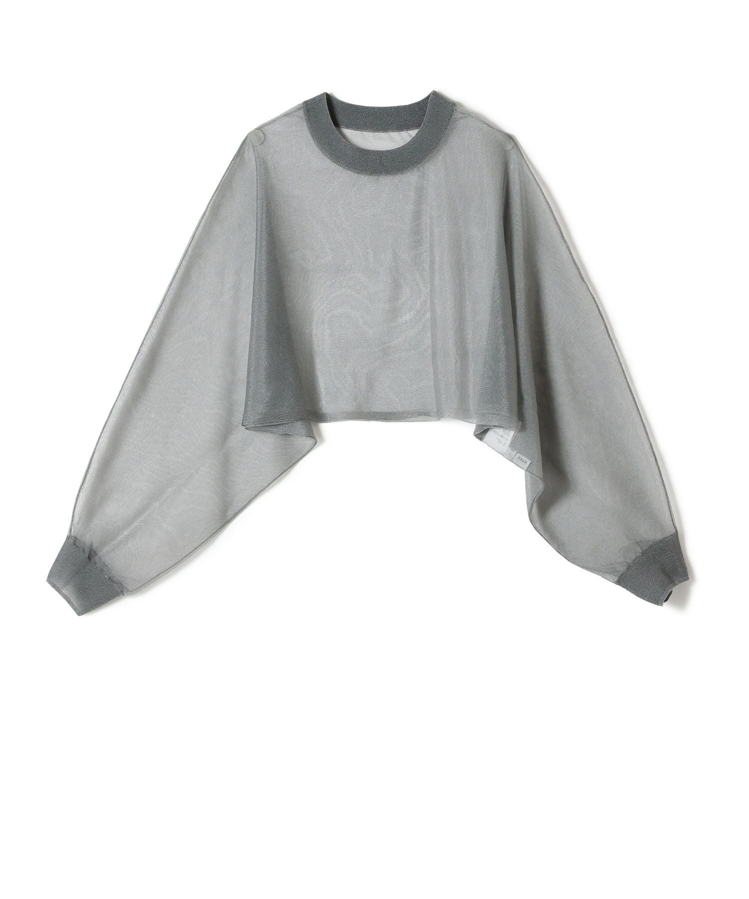 HYKE(ハイク)】 SHEER SWEATER PONCHO｜PARIGOT ONLINE（パリゴ