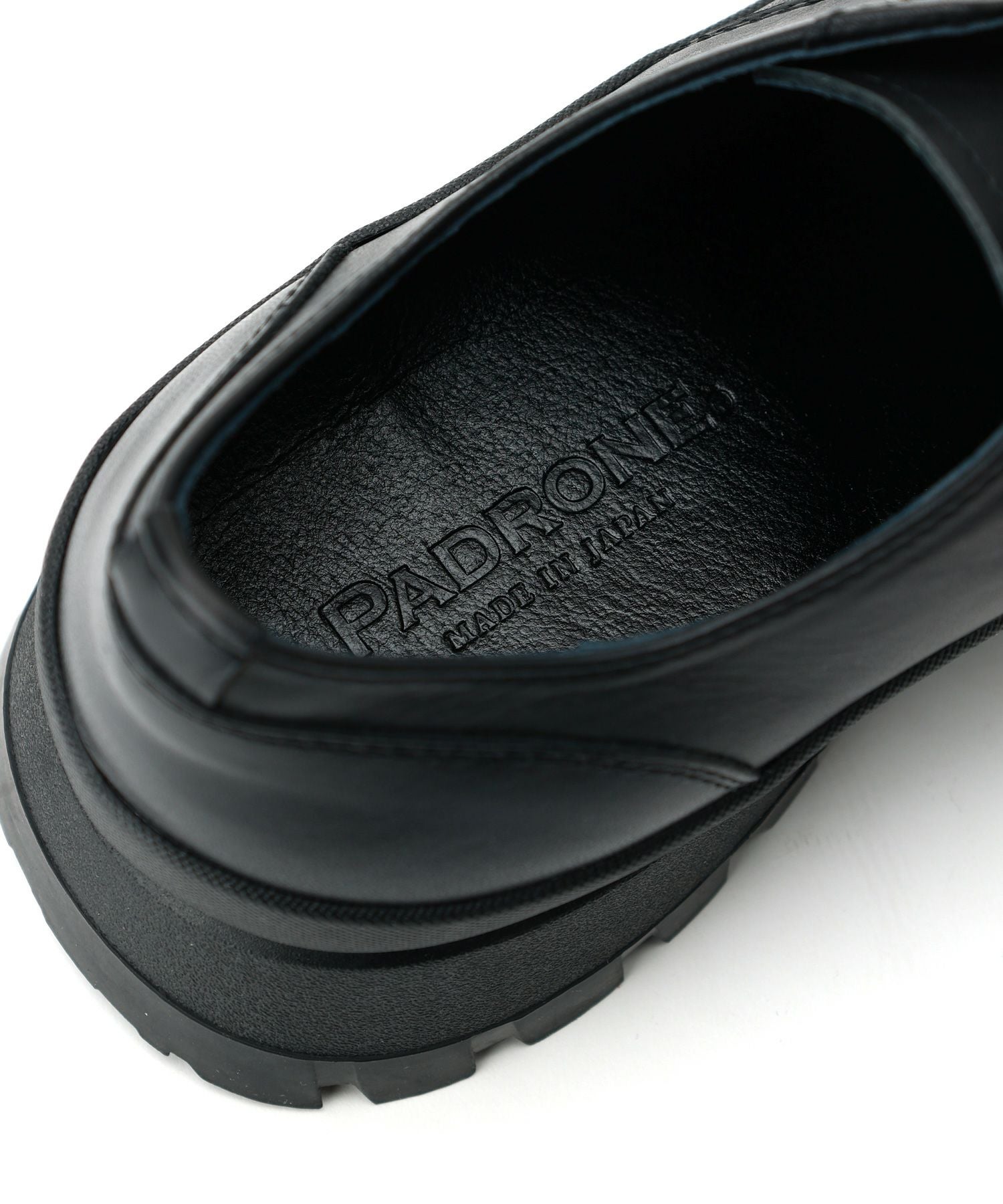 PADRONE(パドローネ)】 FRONT GORE SHOES with #884C Vibram｜PARIGOT