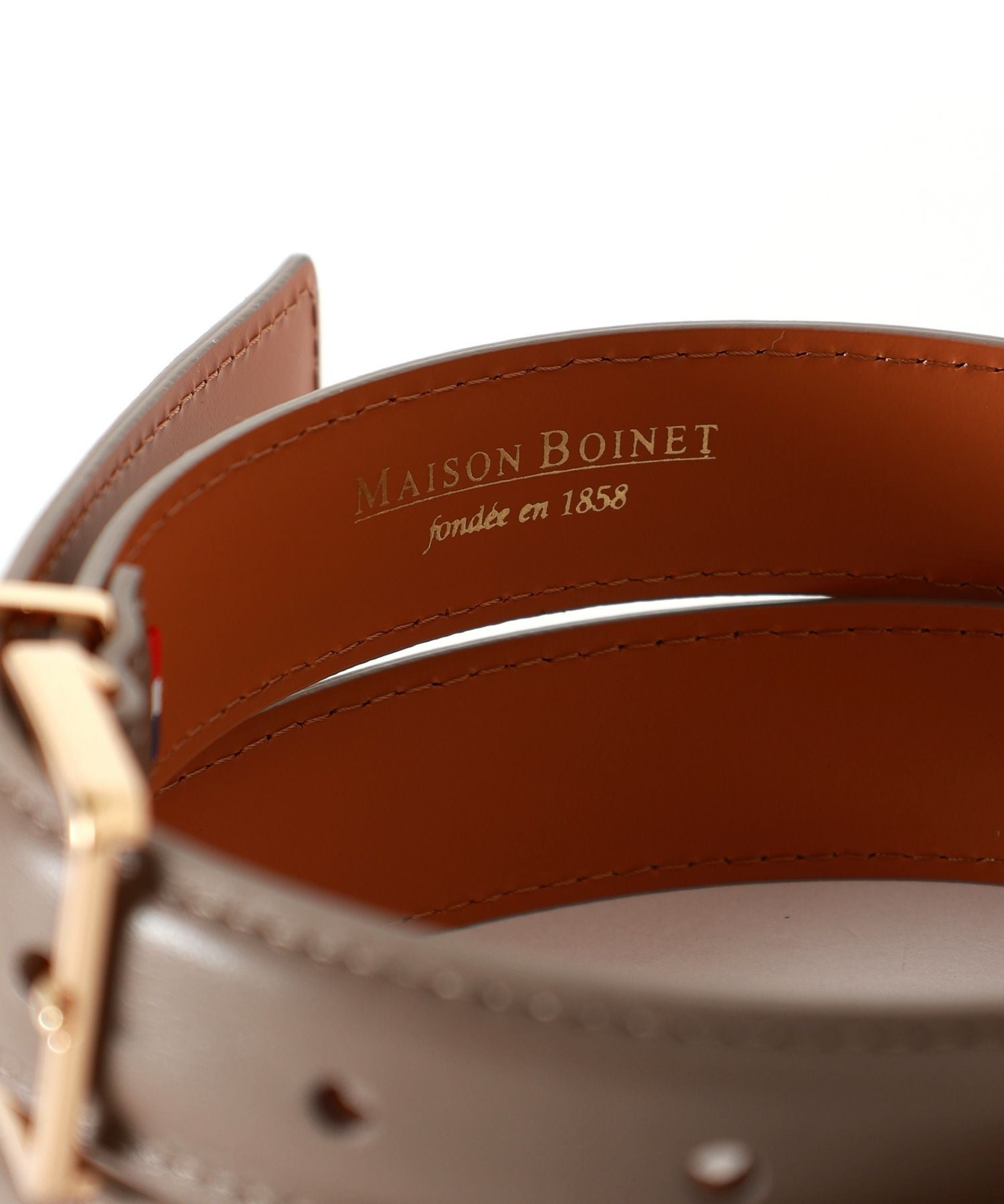 MAISON BOINET(メゾンボワネ)】 レザーベルト｜PARIGOT ONLINE（パリゴ