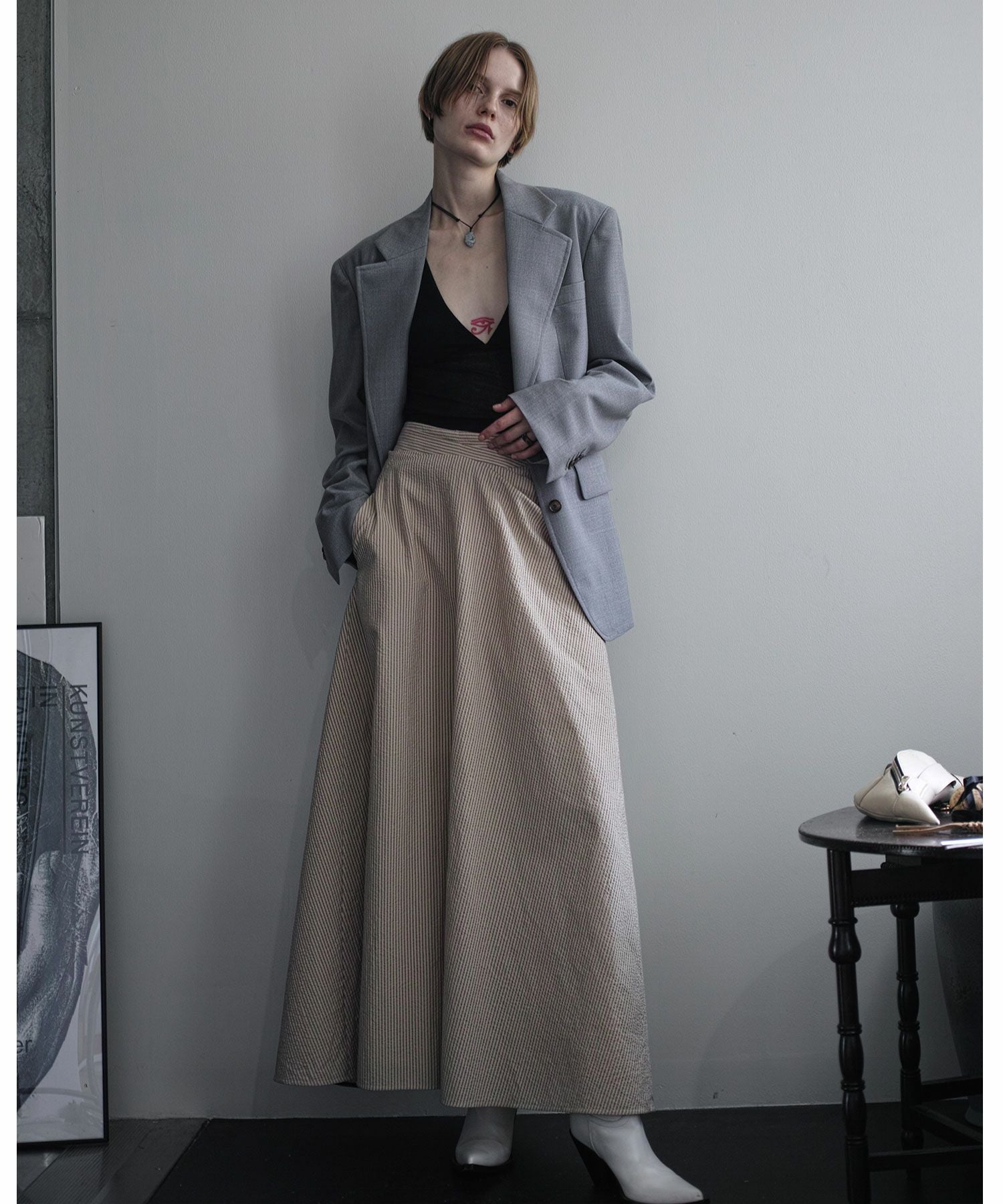 8月12日削除 S layered balloon skirt 【公式通販】