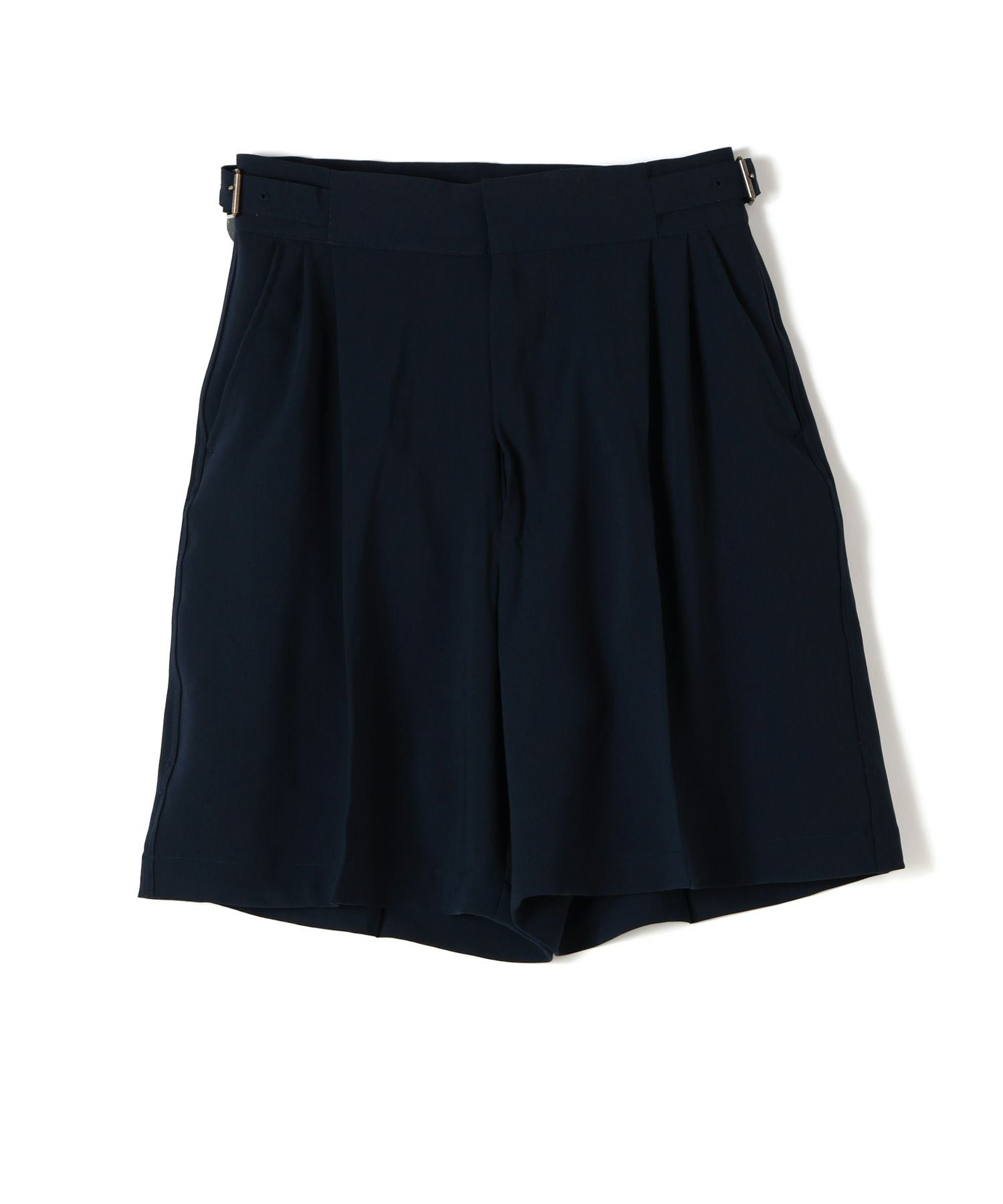 RAINMAKER(レインメーカー)】MELANGE TWILL SIDE BELTED SHORTS