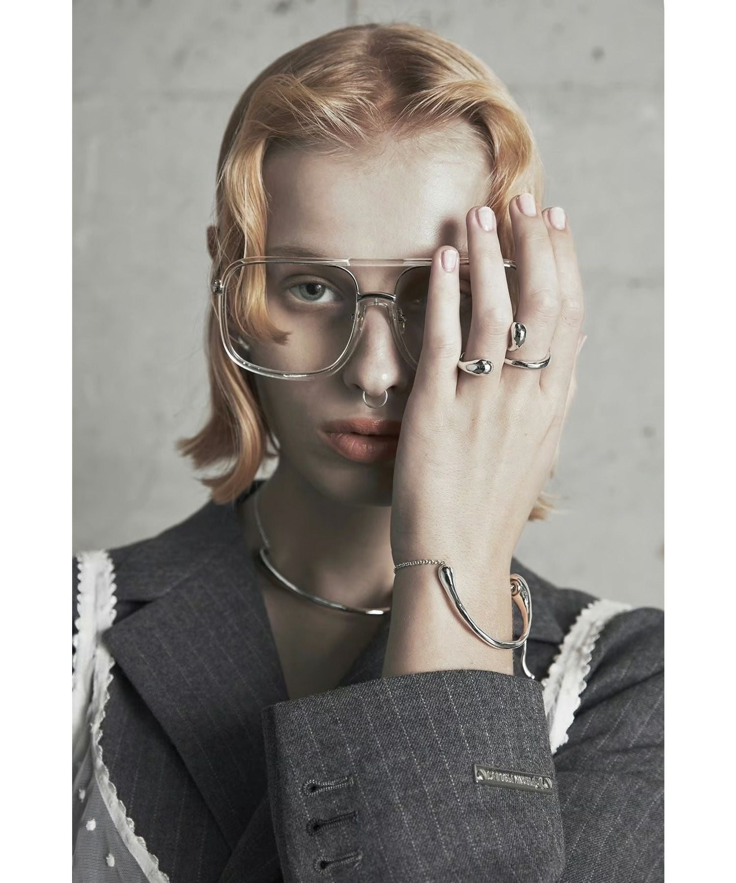 Soierie(ソワリー)】 Metal art object bangle｜PARIGOT ONLINE