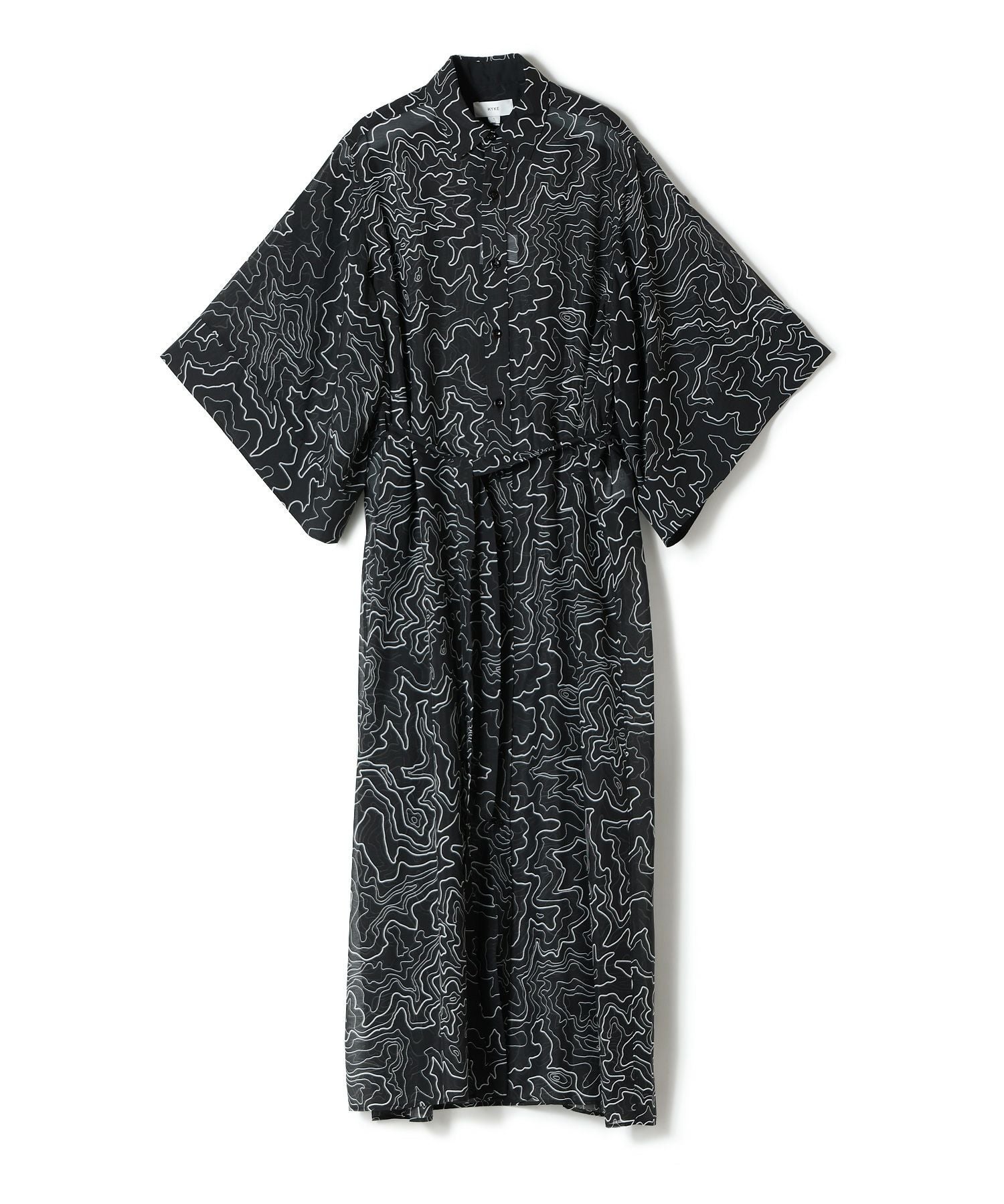 ハイク CONTOUR LINE BELL-SLEEVE SHIRT シャツ CONTOUR LINE BELL－SLEEVE SHIRT | HYKE