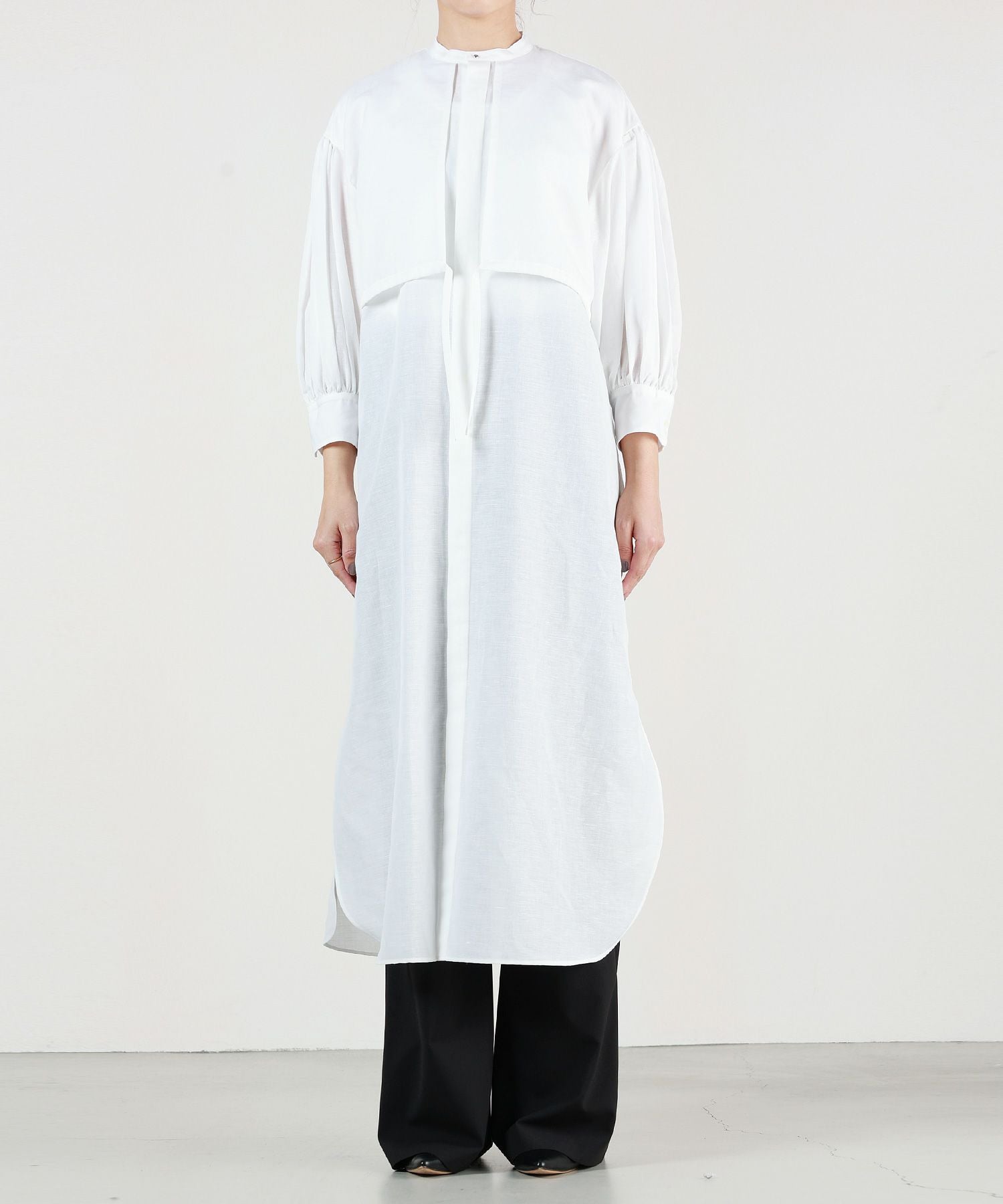 HYKE(ハイク)】 C/L BALLOON SLEEVE DRESS|PARIGOT ONLINE HYKE(ハイク)】 C/L BALLOON SLEEVE DRESS|PARIGOT ONLINE