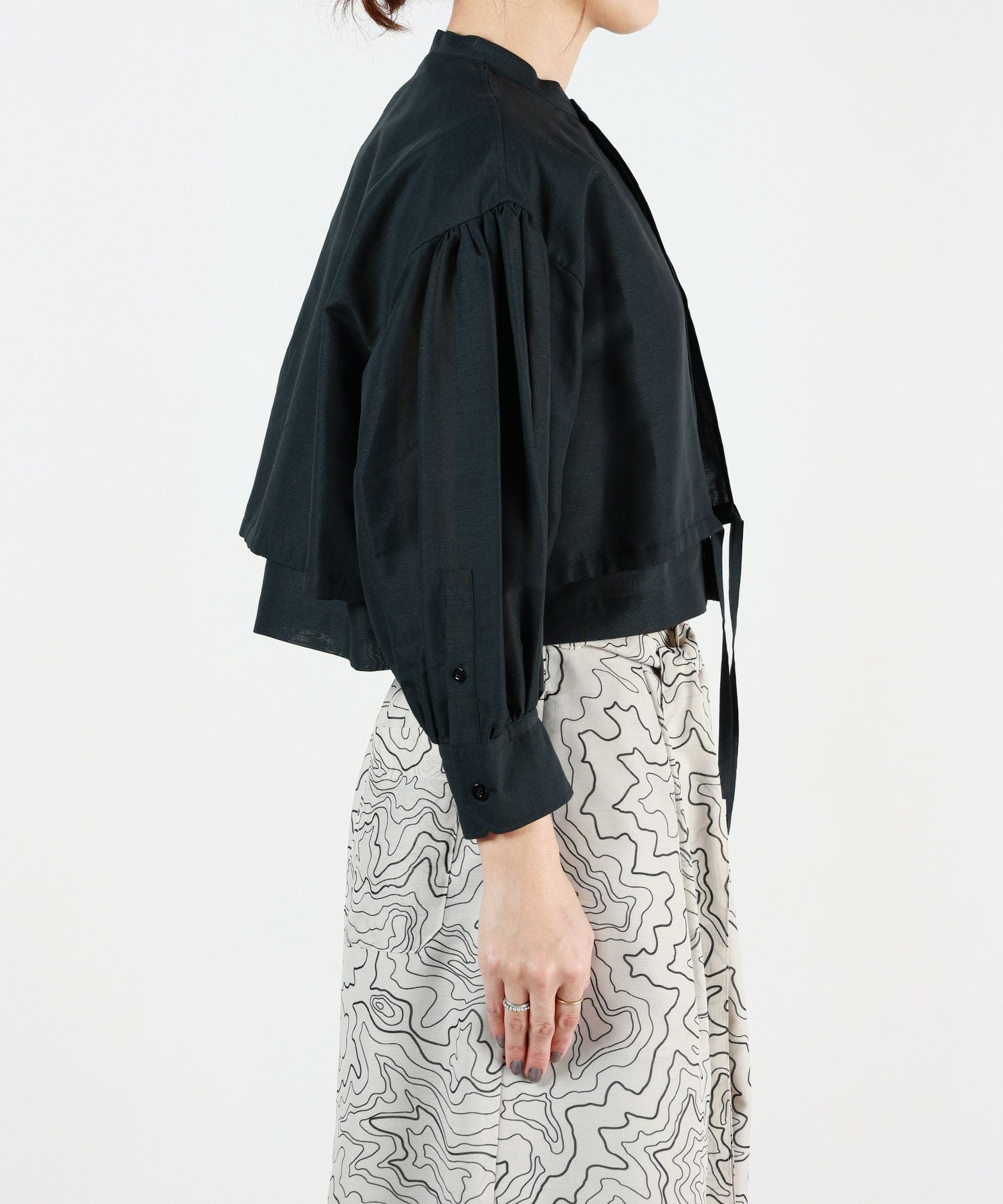 HYKE(ハイク)】 C/L BALLOON SLEEVE BLOUSE｜PARIGOT ONLINE（パリゴ