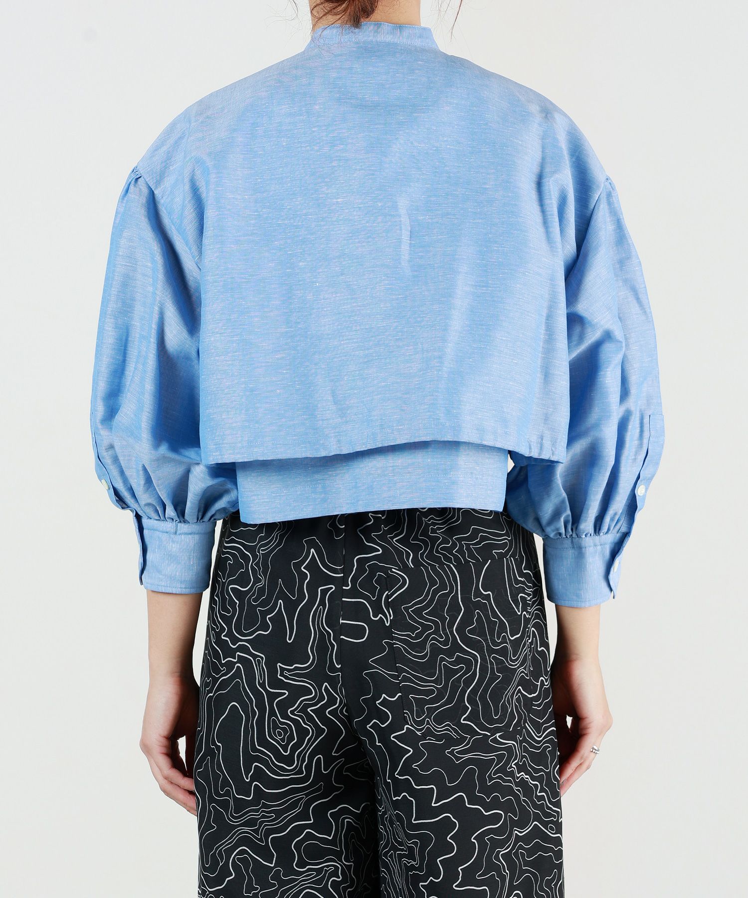 HYKE(ハイク)】 C/L BALLOON SLEEVE BLOUSE｜PARIGOT ONLINE（パリゴ