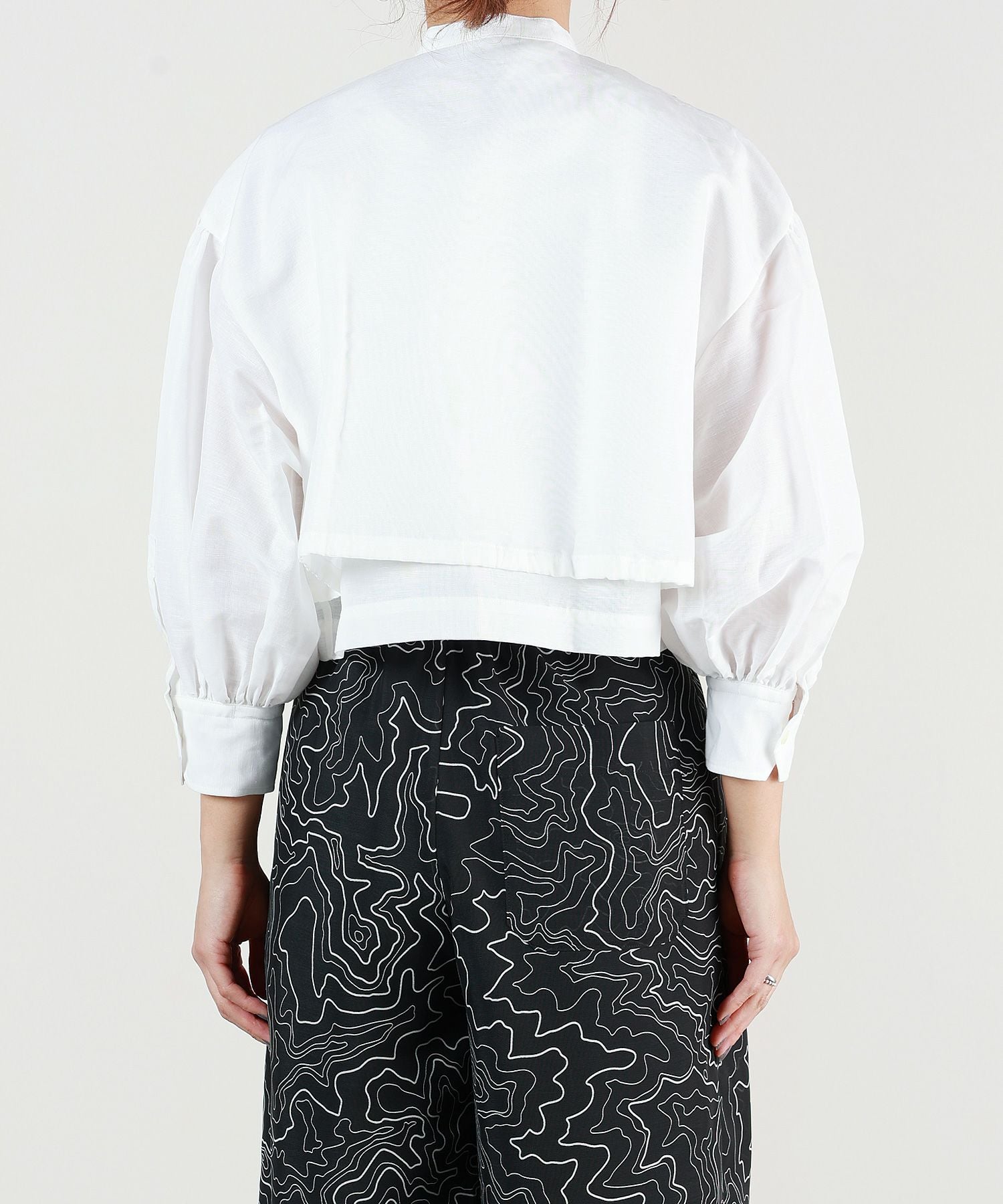 HYKE(ハイク)】 C/L BALLOON SLEEVE BLOUSE｜PARIGOT ONLINE（パリゴ