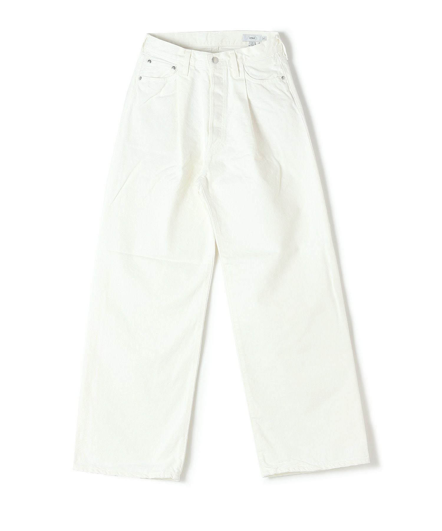 HYKE(ハイク)】 TWILL WIDE LEG JEANS｜PARIGOT ONLINE（パリゴ