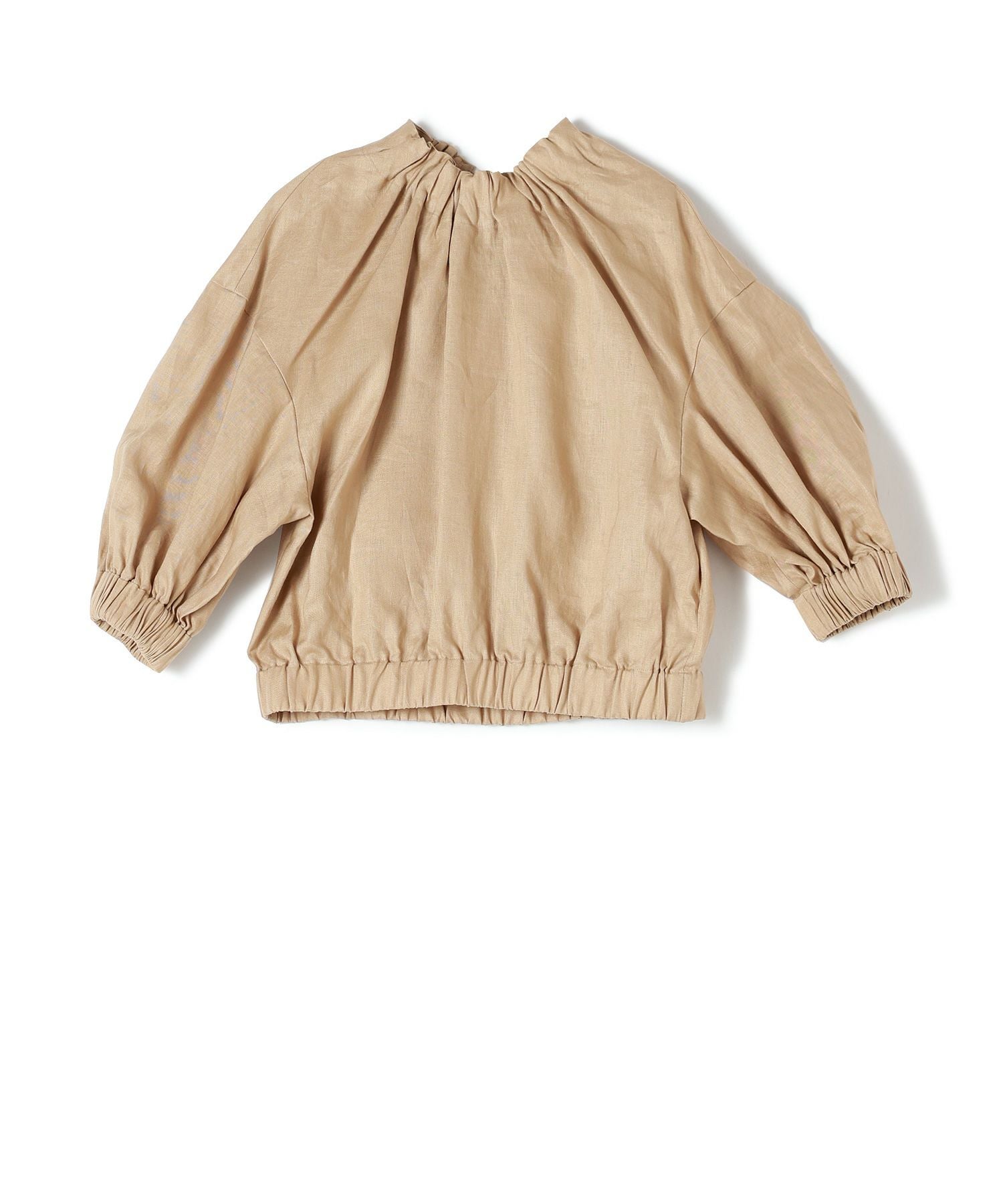 HYKE(ハイク)】 LINEN SHIRRED TOP｜PARIGOT ONLINE（パリゴオンライン）