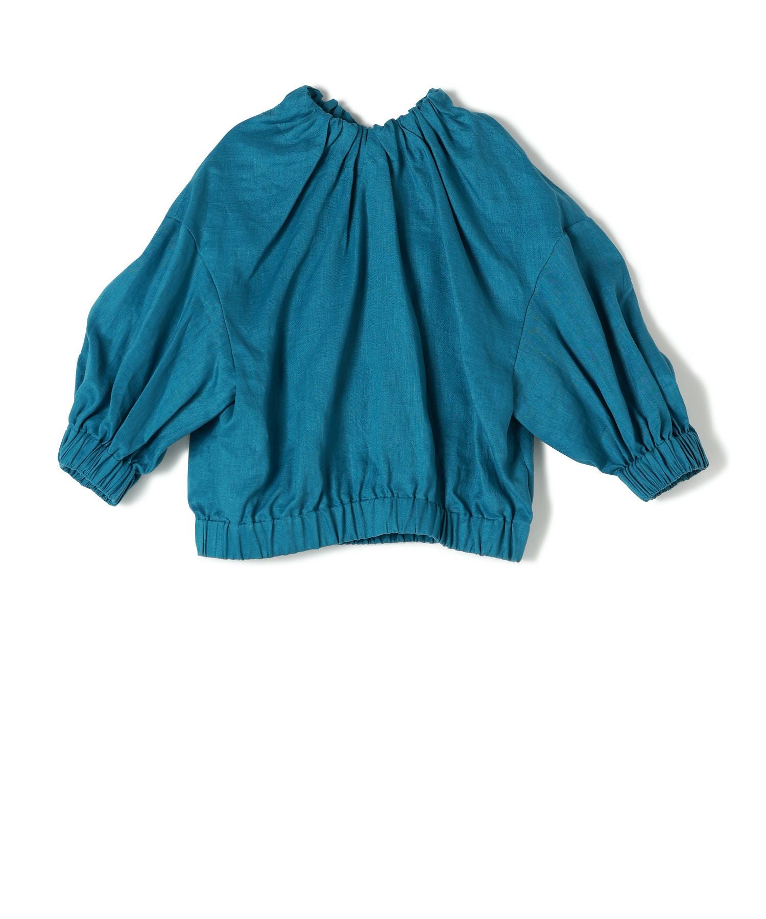 HYKE(ハイク)】 LINEN SHIRRED TOP｜PARIGOT ONLINE（パリゴオンライン）